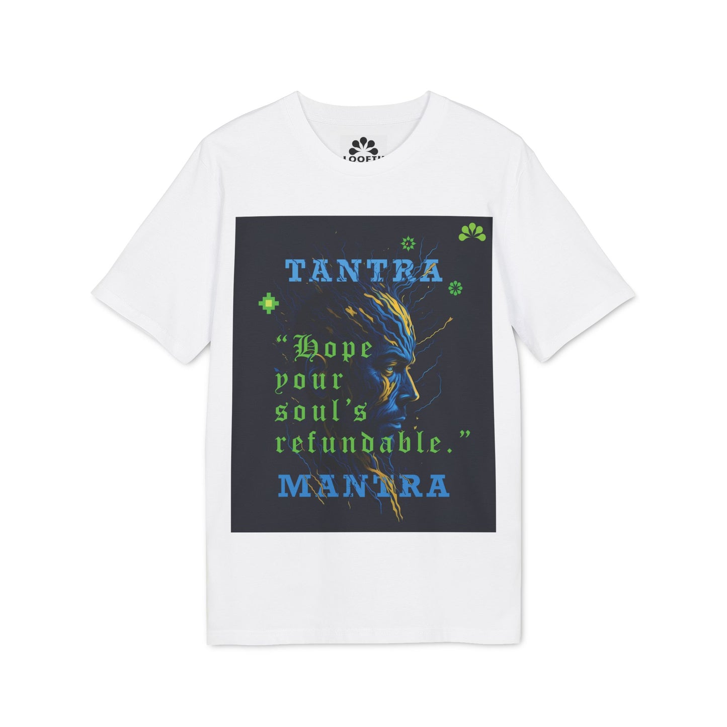 (F) Mantra Lumière Unisex Organic Combed Cotton Medium Fit T-shirt