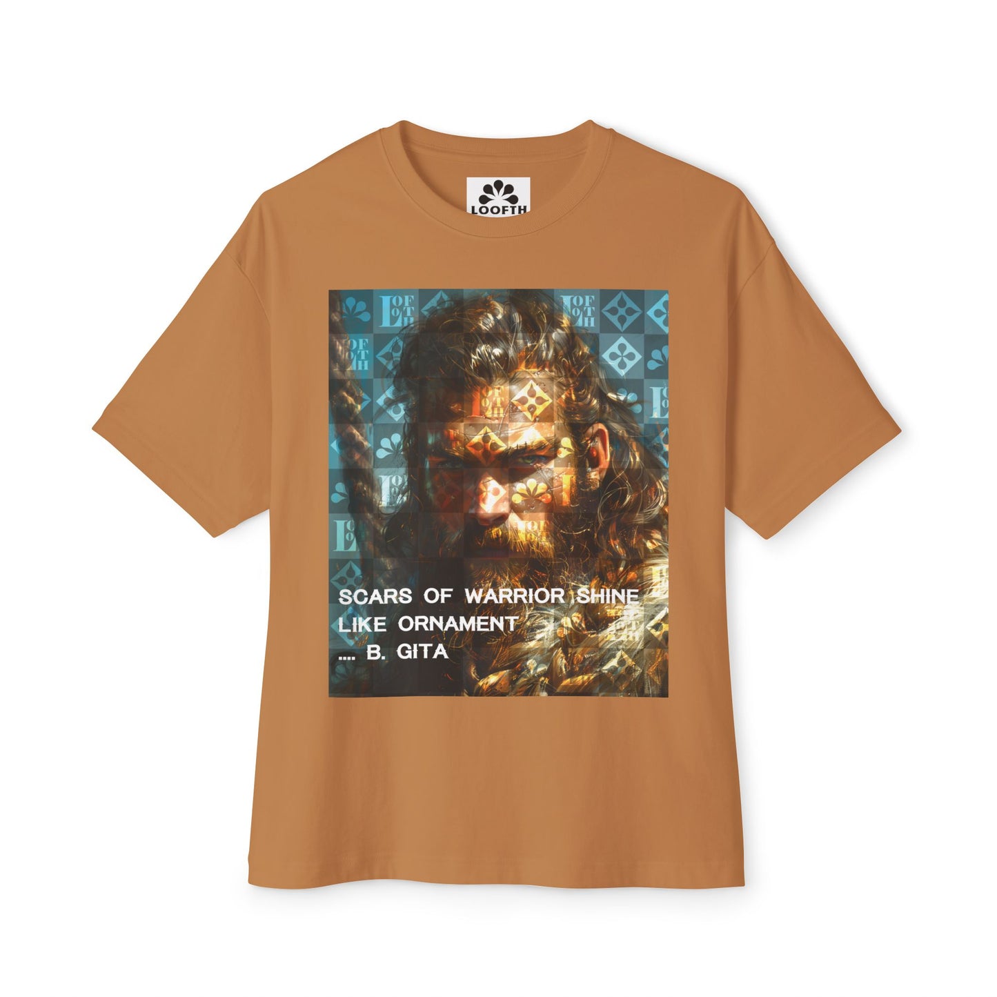 (F) Gita Guerrière Unisex Oversized Boxy Tee