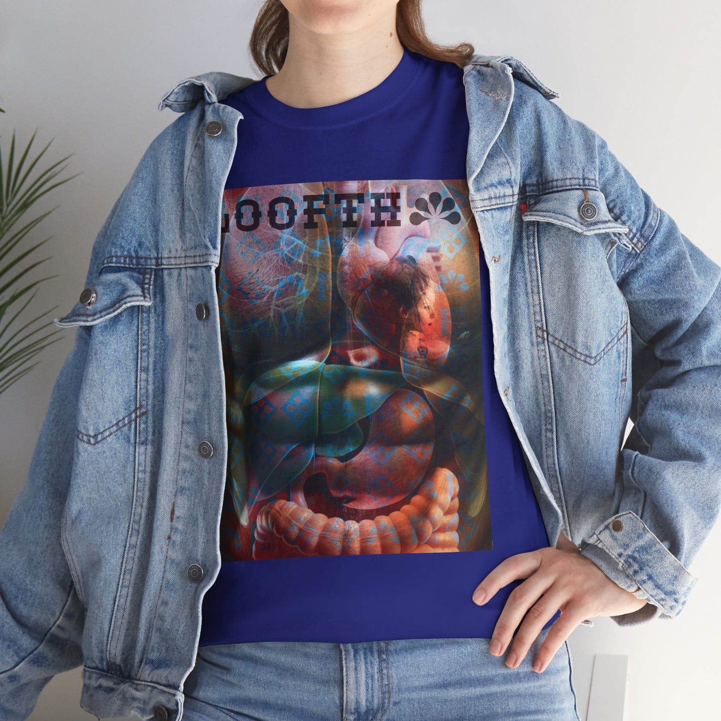 (F) Édifice Lumière Unisex Heavy Cotton Tee