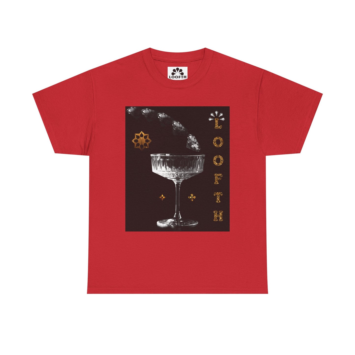 (M) Cristal Noir Unisex Heavy Cotton Tee