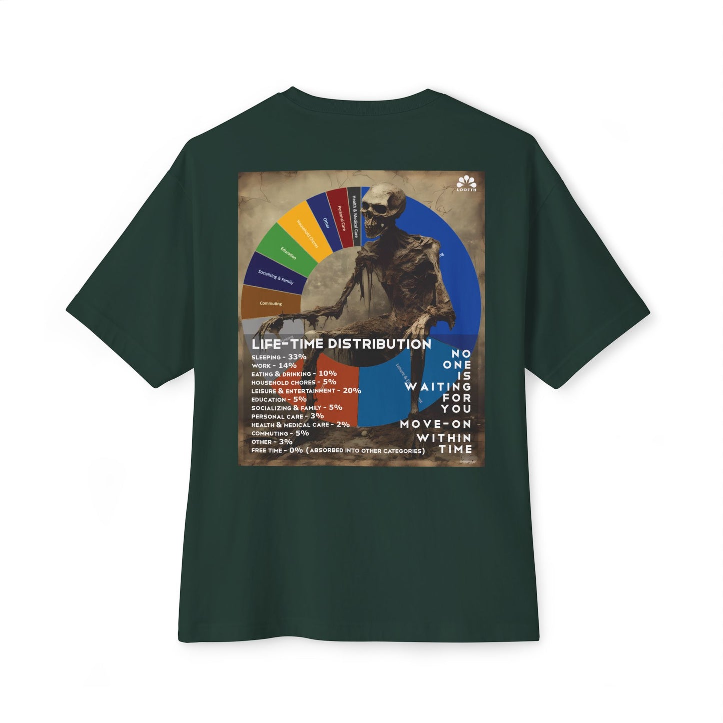 (M) Crâne Vivace Unisex Oversized Boxy Tee