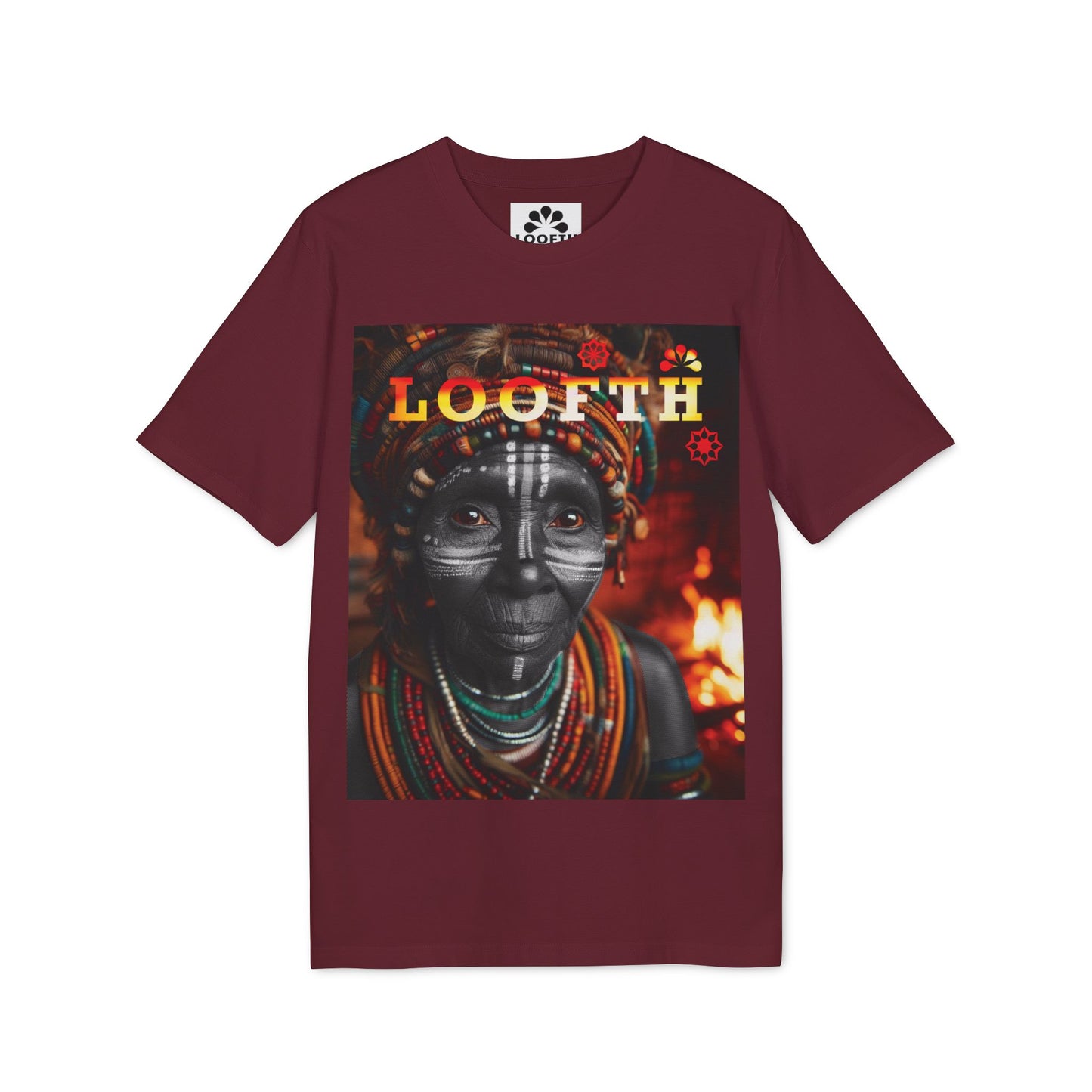 (F) Reine Africaine Unisex Organic Combed Cotton Medium Fit T-shirt