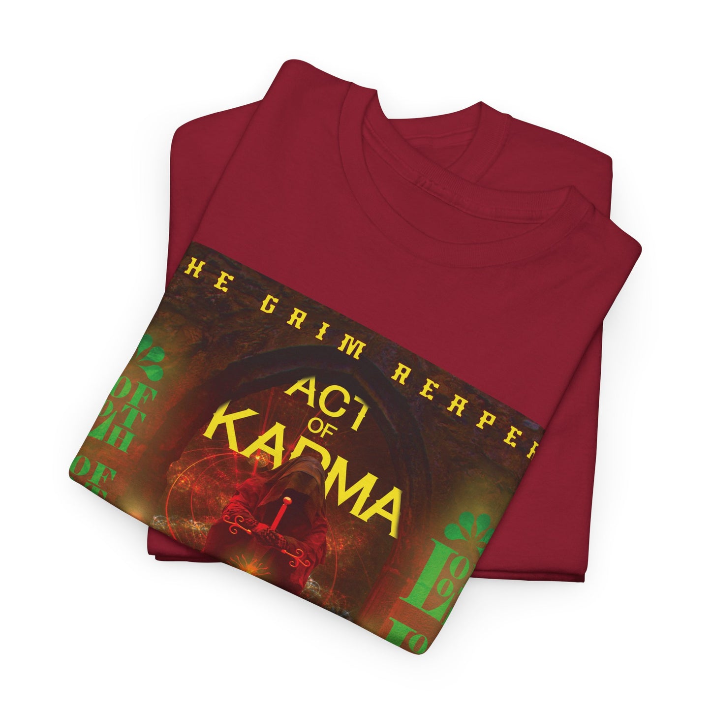 (F) Karma Rouge Heavy Cotton Tee