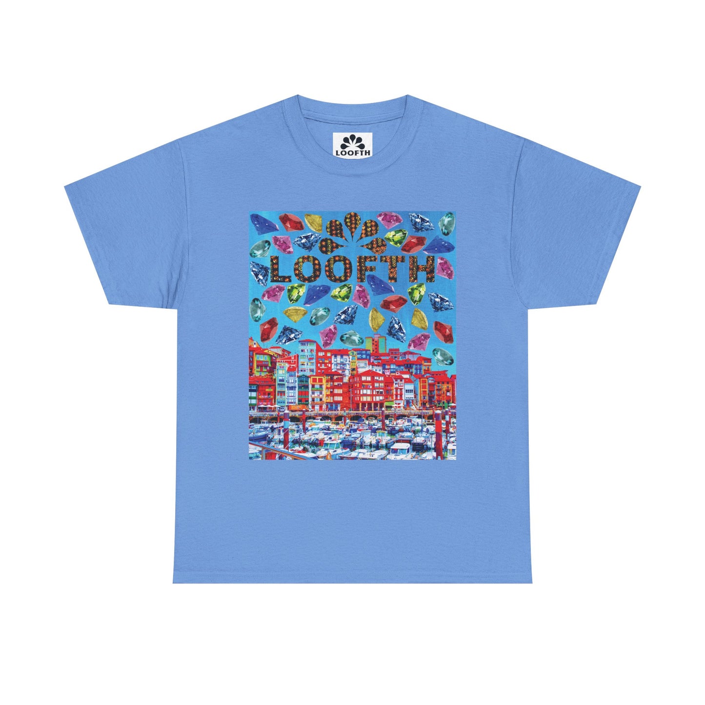 (F) Bijou Céleste Unisex Heavy Cotton Tee