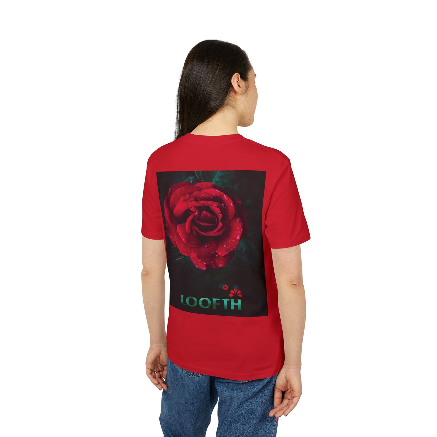 (F) Rosé de Mystique Unisex Organic Combed Cotton Medium Fit T-shirt
