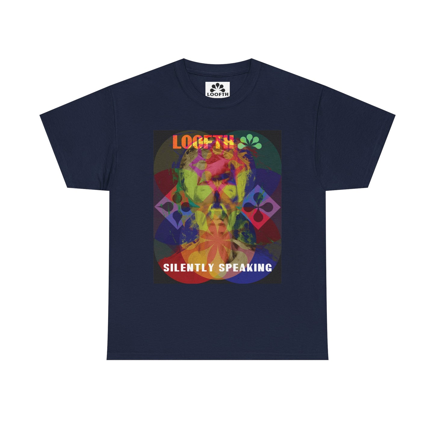(M) Vibrance Silencieuse Unisex Heavy Cotton Tee