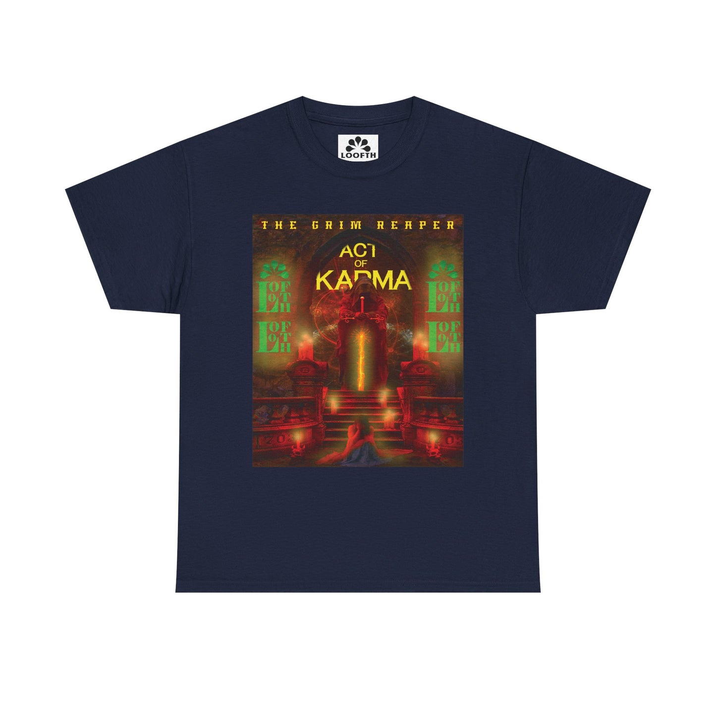 (M) Karma Rouge Unisex Heavy Cotton T-Shirt