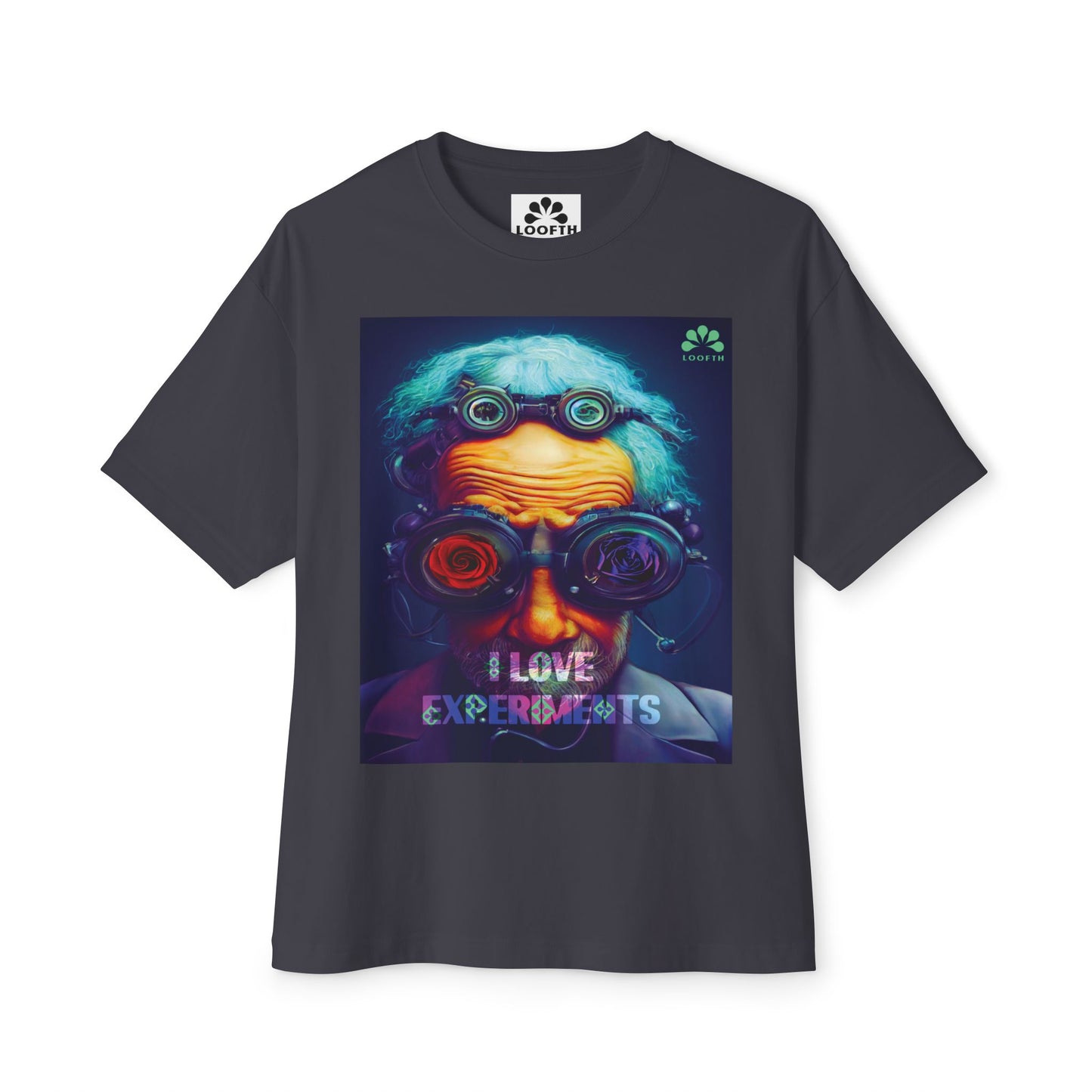 (M) Expérience Curieuse Unisex Oversized Boxy Tee