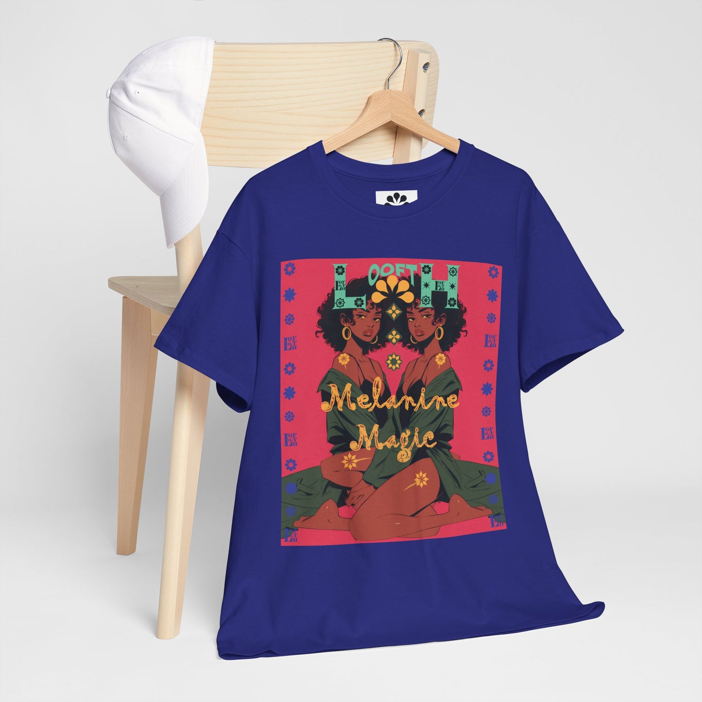 (F) Magie Ébène Unisex Heavy Cotton Tee