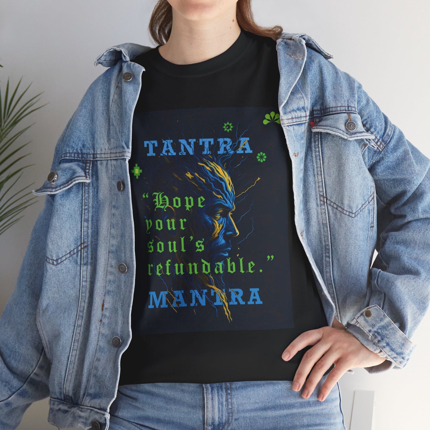 (F) Mantra Lumière Unisex Heavy Cotton Tee