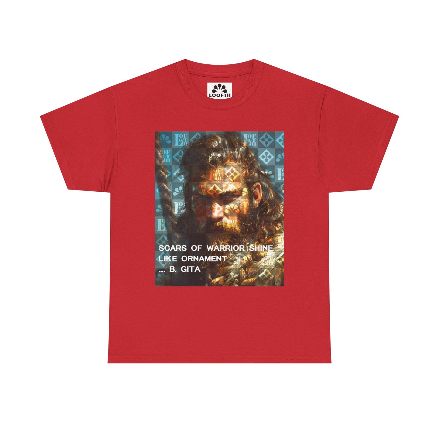 (M) Gita Guerrière Unisex Heavy Cotton Tee