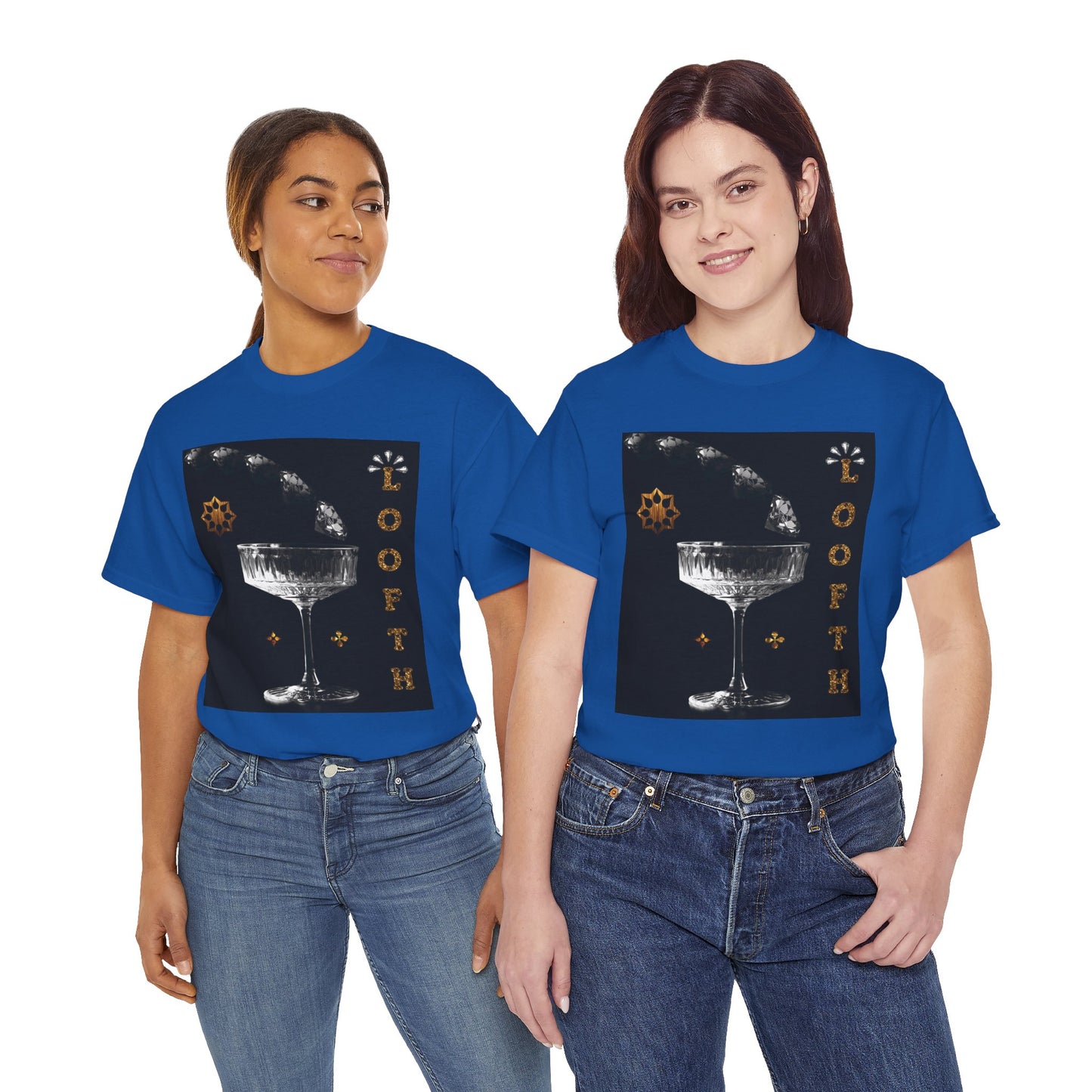 (M) Cristal Noir Unisex Heavy Cotton Tee