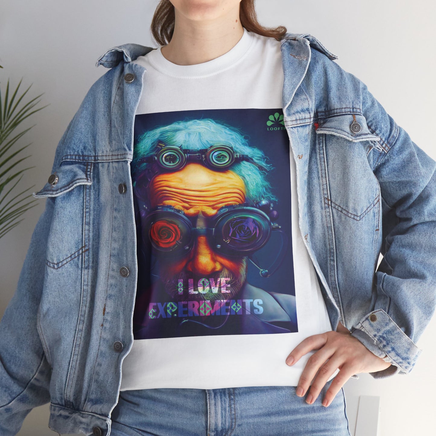 (M) Expérience Curieuse Unisex Heavy Cotton Tee