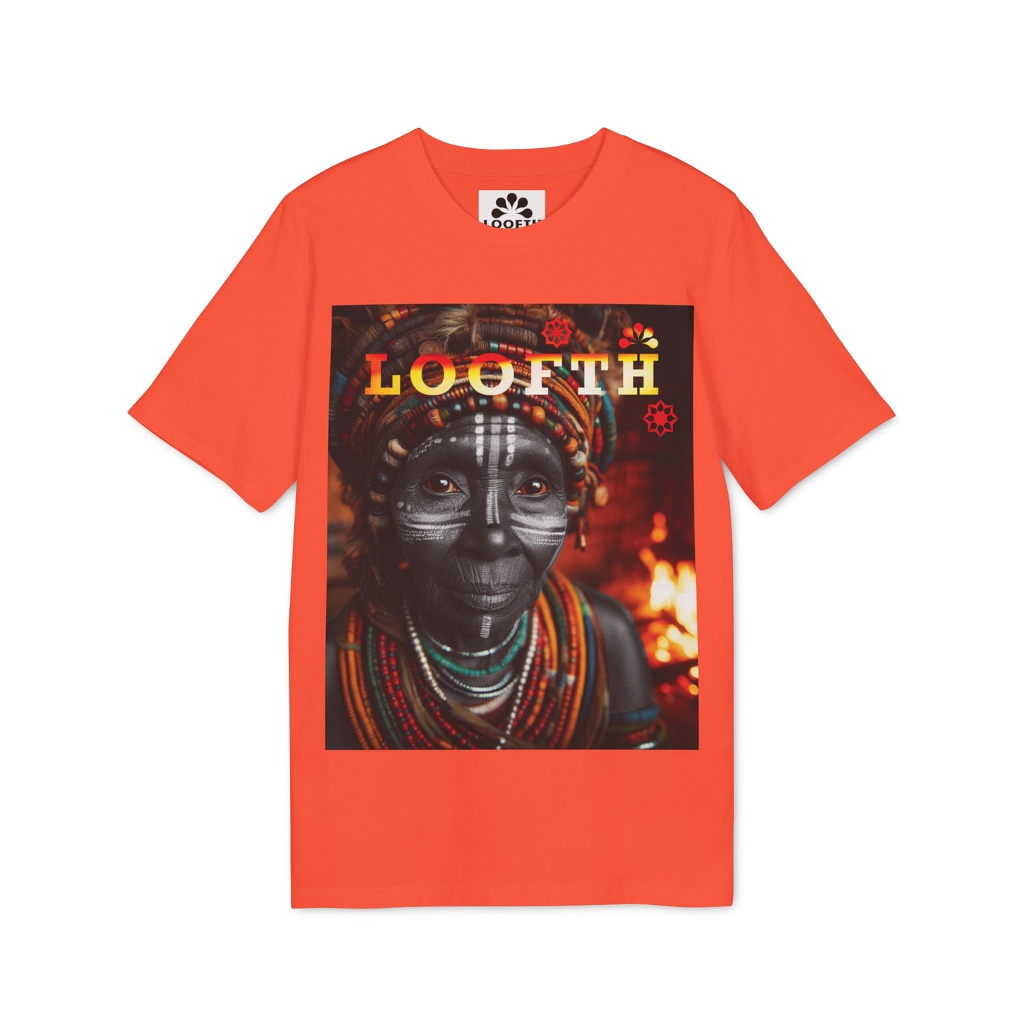 (F) Reine Africaine Unisex Organic Combed Cotton Medium Fit T-shirt