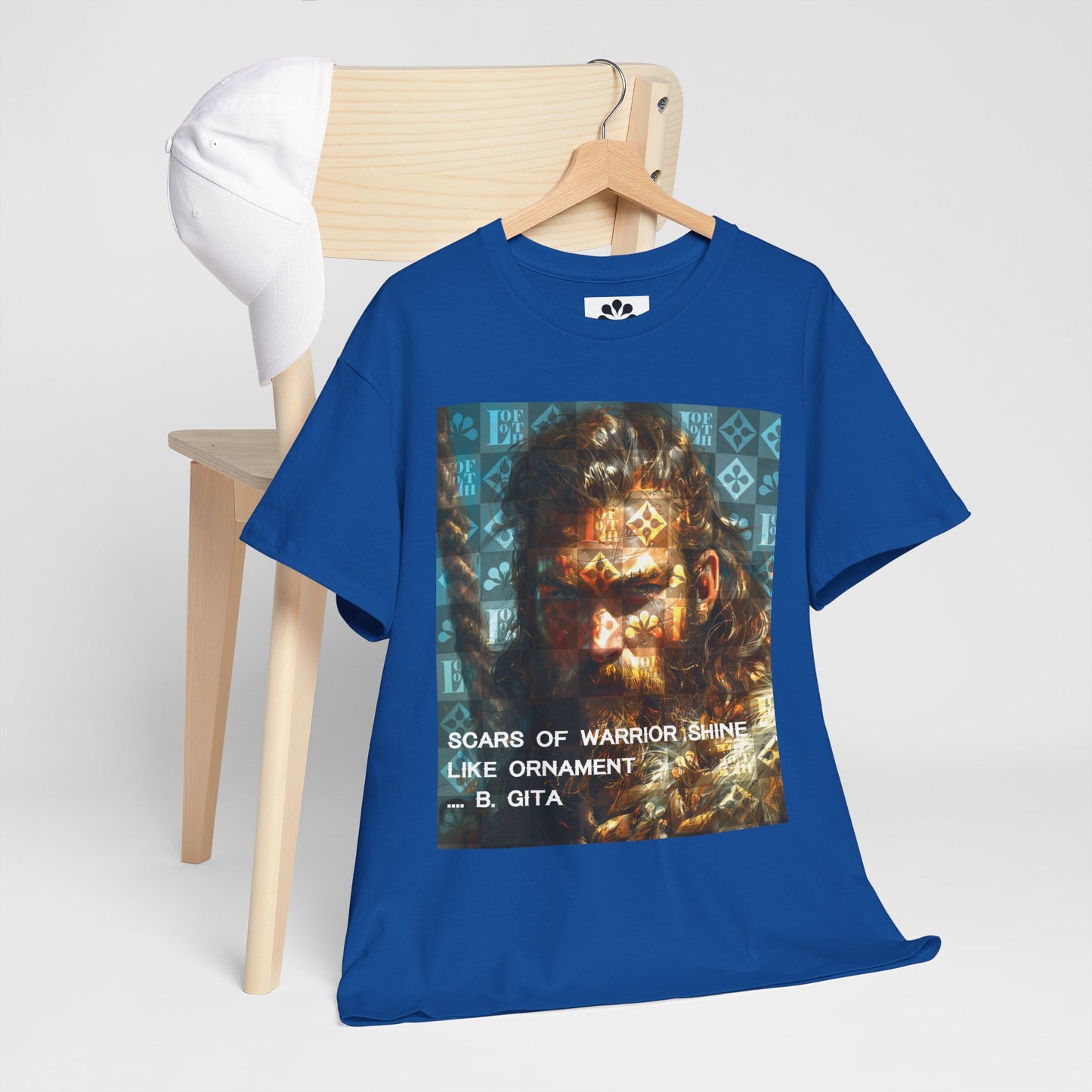 (M) Gita Guerrière Unisex Heavy Cotton Tee