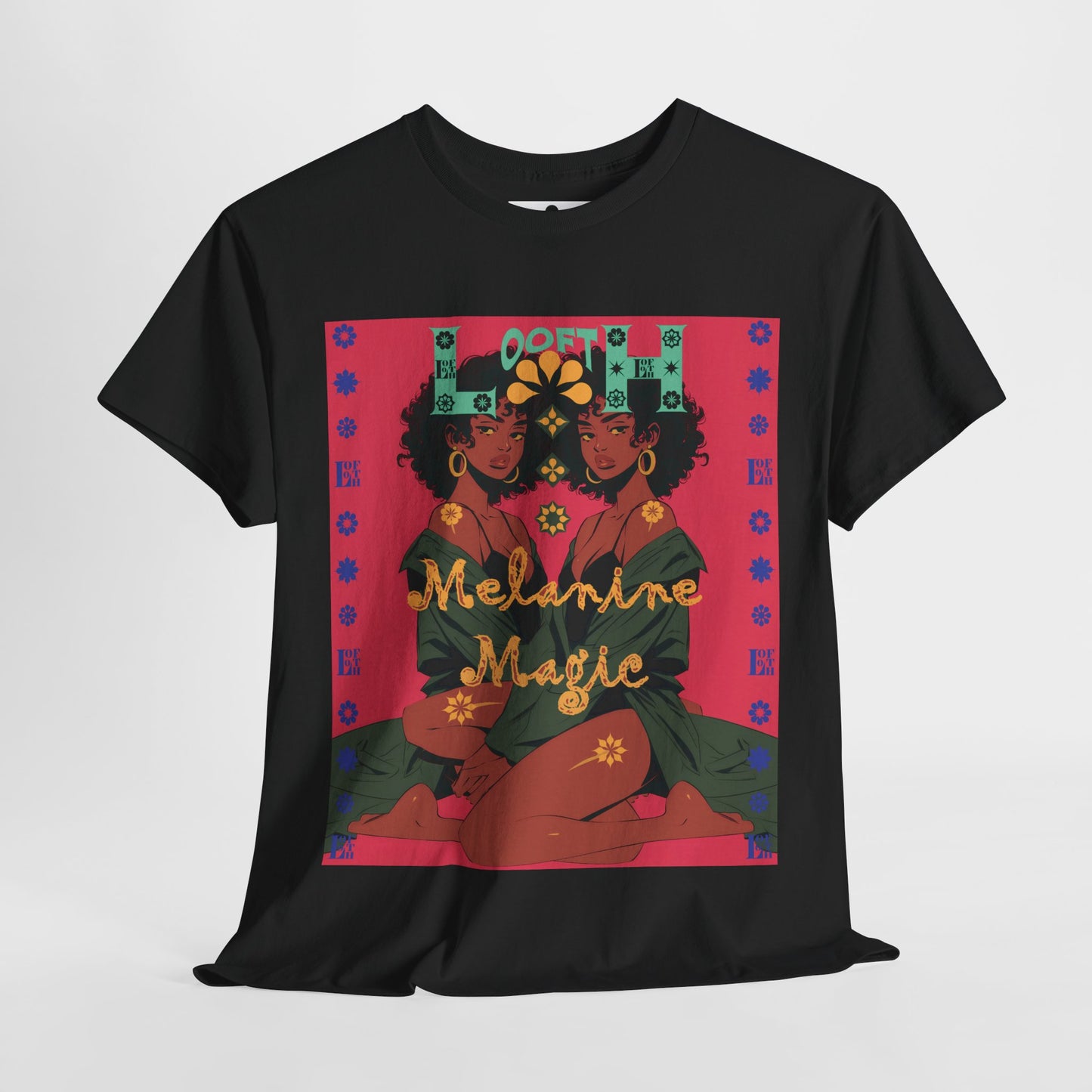 (F) Magie Ébène Unisex Heavy Cotton Tee
