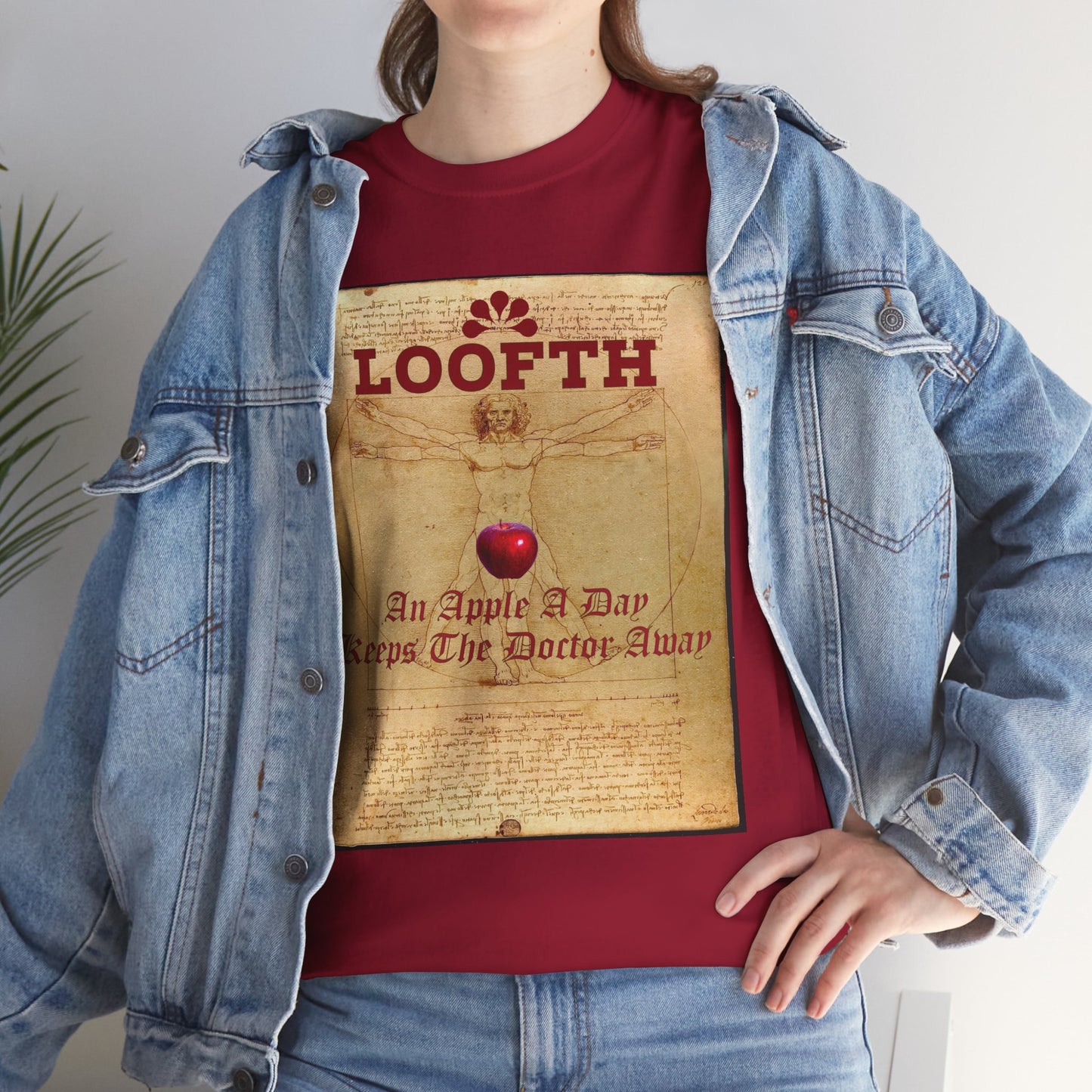 (M1) Pomme Santé Unisex Heavy Cotton Tee