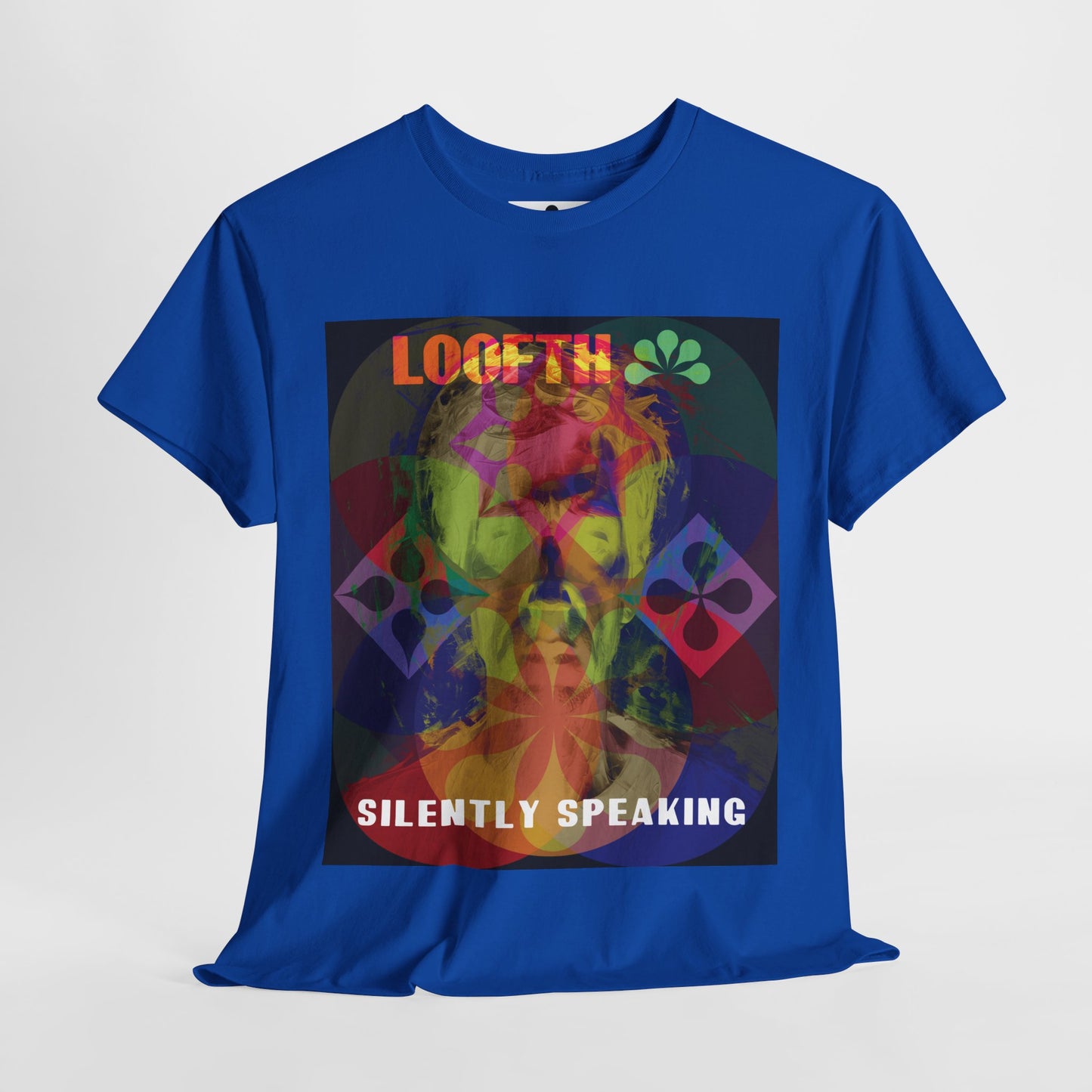 (M) Vibrance Silencieuse Unisex Heavy Cotton Tee