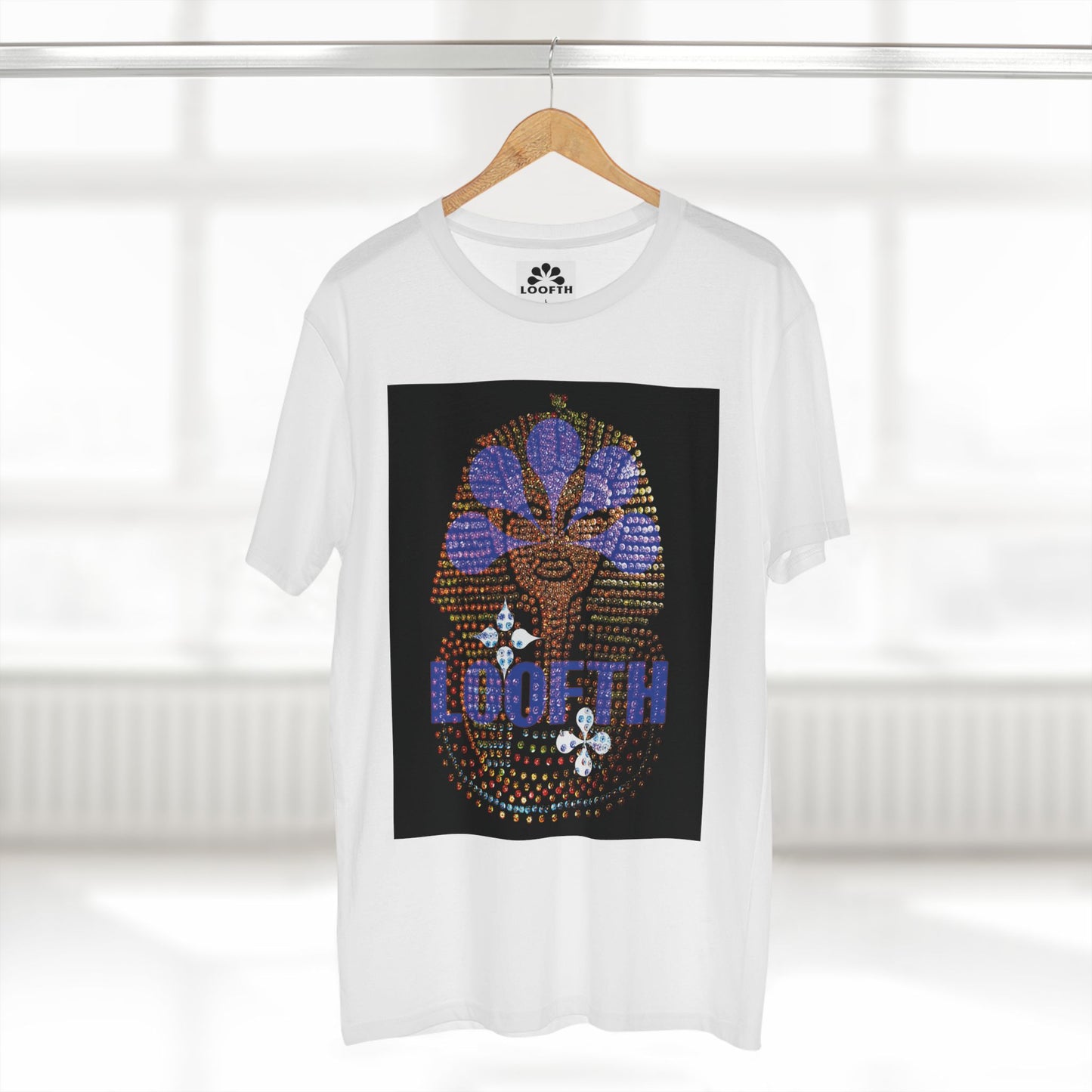 (M) Pharaon Azur Adult Staple T-Shirt
