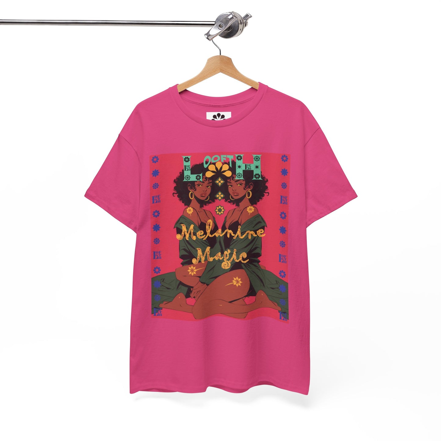 (F) Magie Ébène Unisex Heavy Cotton Tee