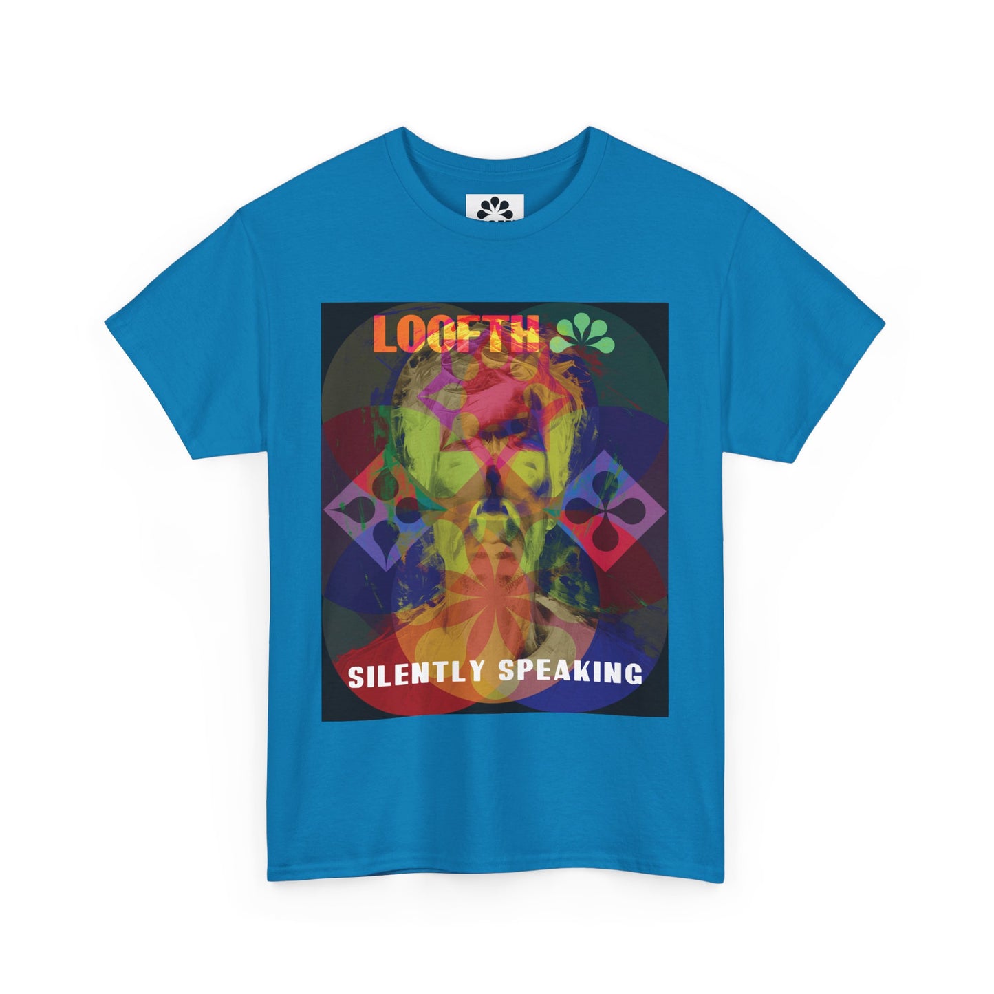 (M) Vibrance Silencieuse Unisex Heavy Cotton Tee