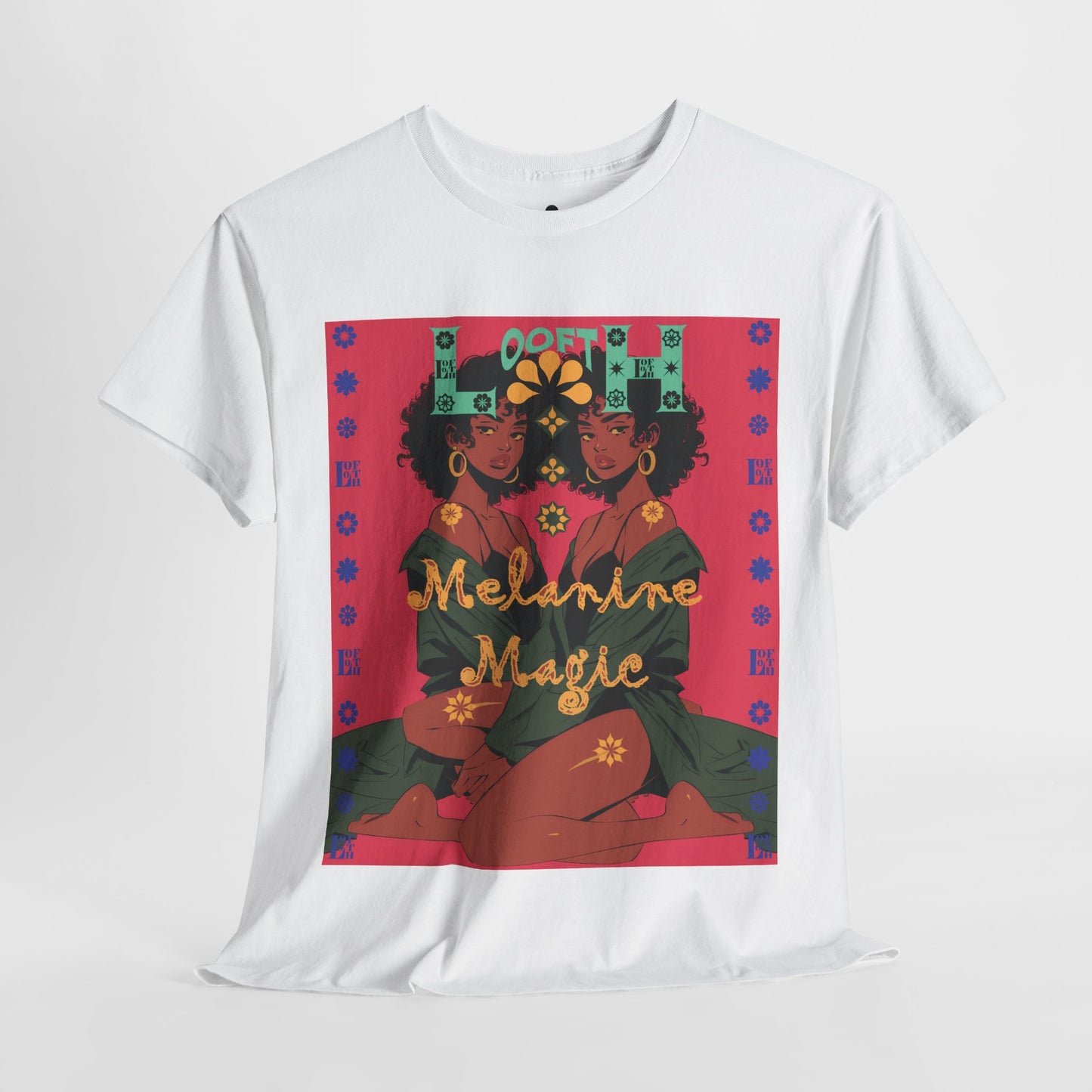 (F) Magie Ébène Unisex Heavy Cotton Tee