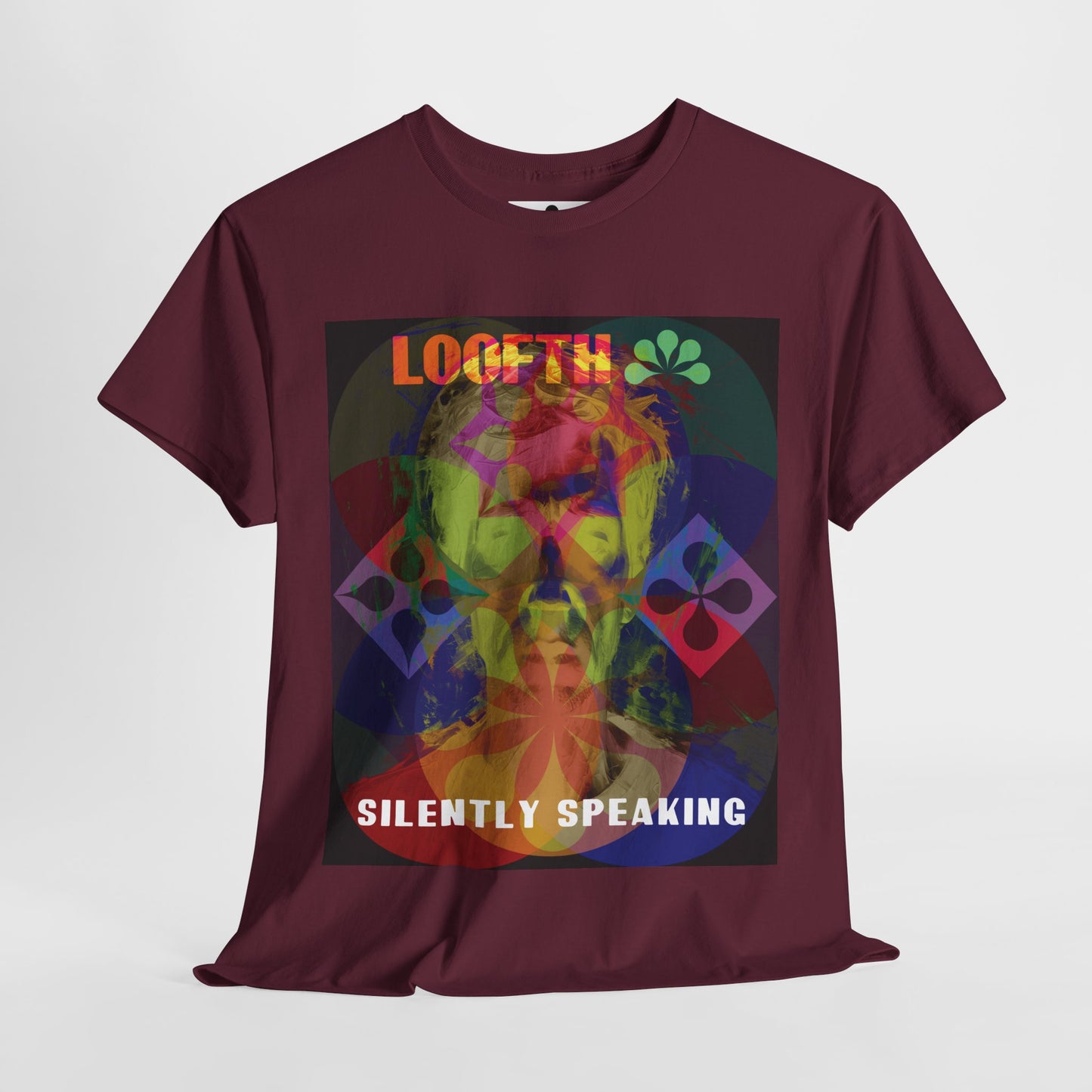 (M) Vibrance Silencieuse Unisex Heavy Cotton Tee