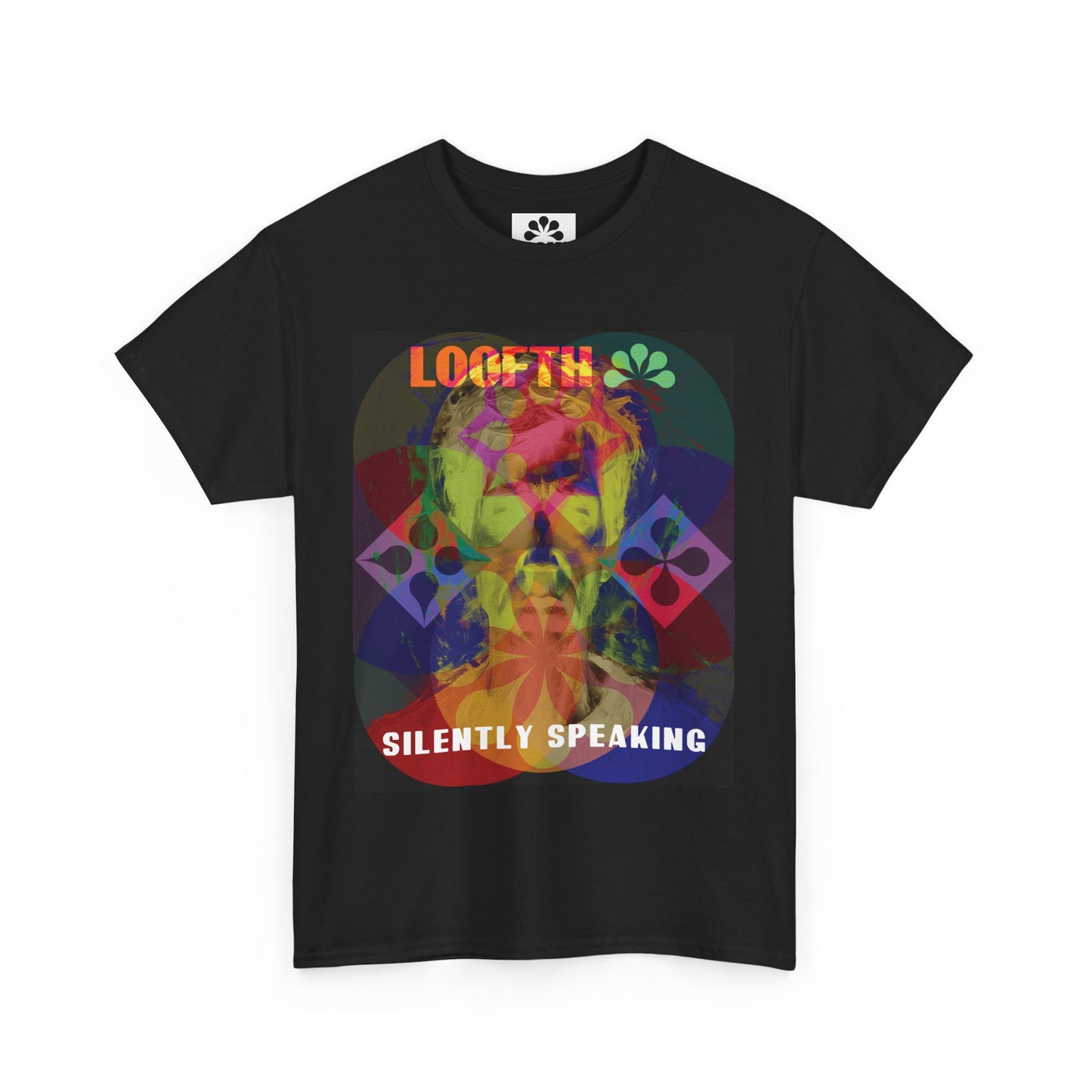 (M) Vibrance Silencieuse Unisex Heavy Cotton Tee