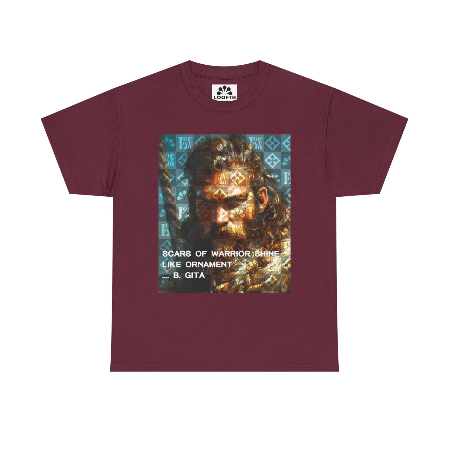 (M) Gita Guerrière Unisex Heavy Cotton Tee