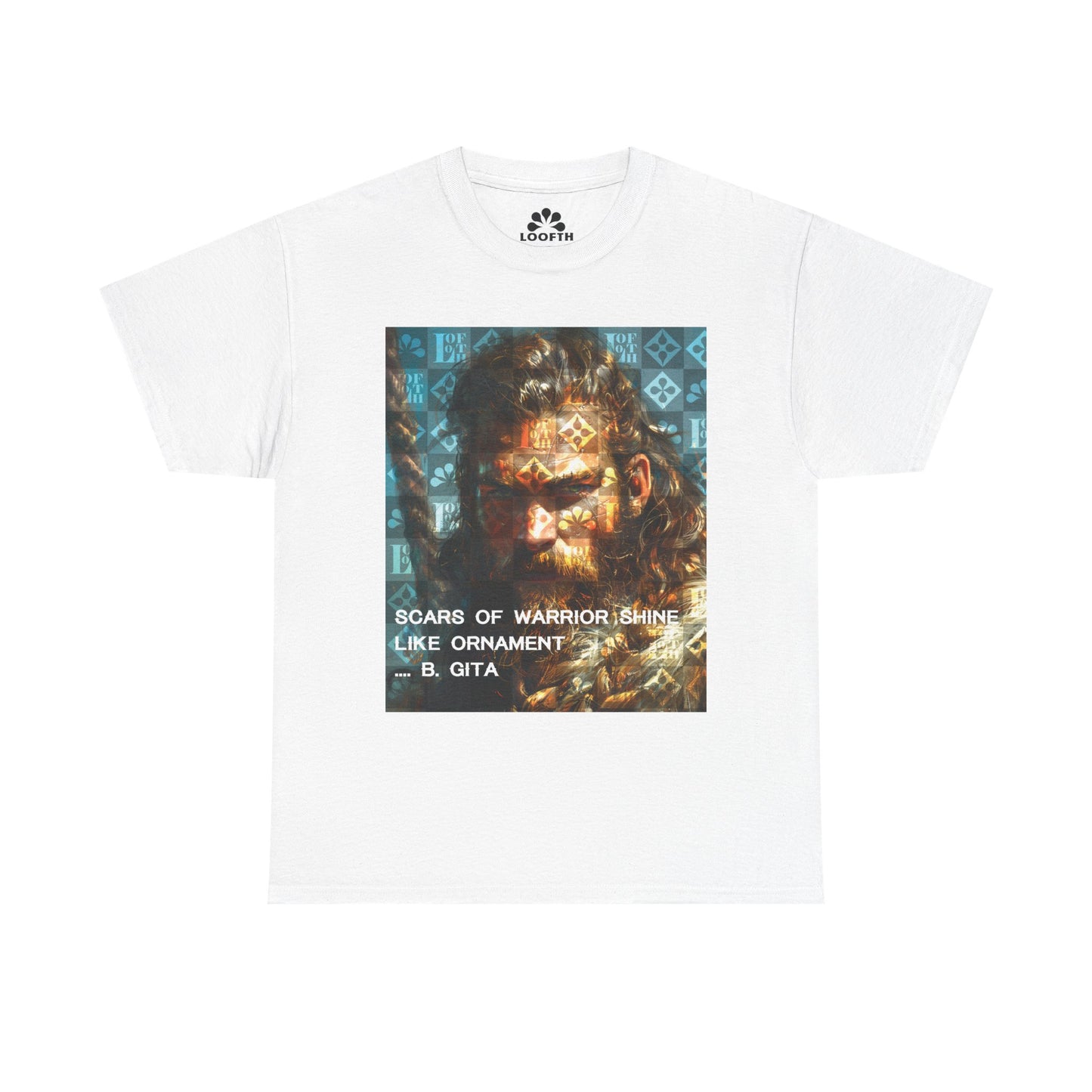 (M) Gita Guerrière Unisex Heavy Cotton Tee