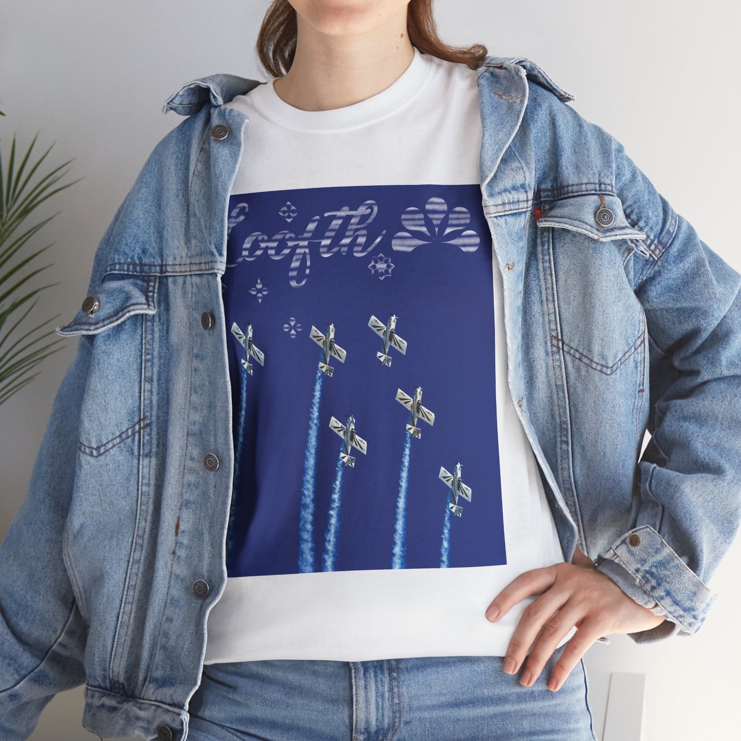 (F) Aile Céleste Unisex Heavy Cotton Tee