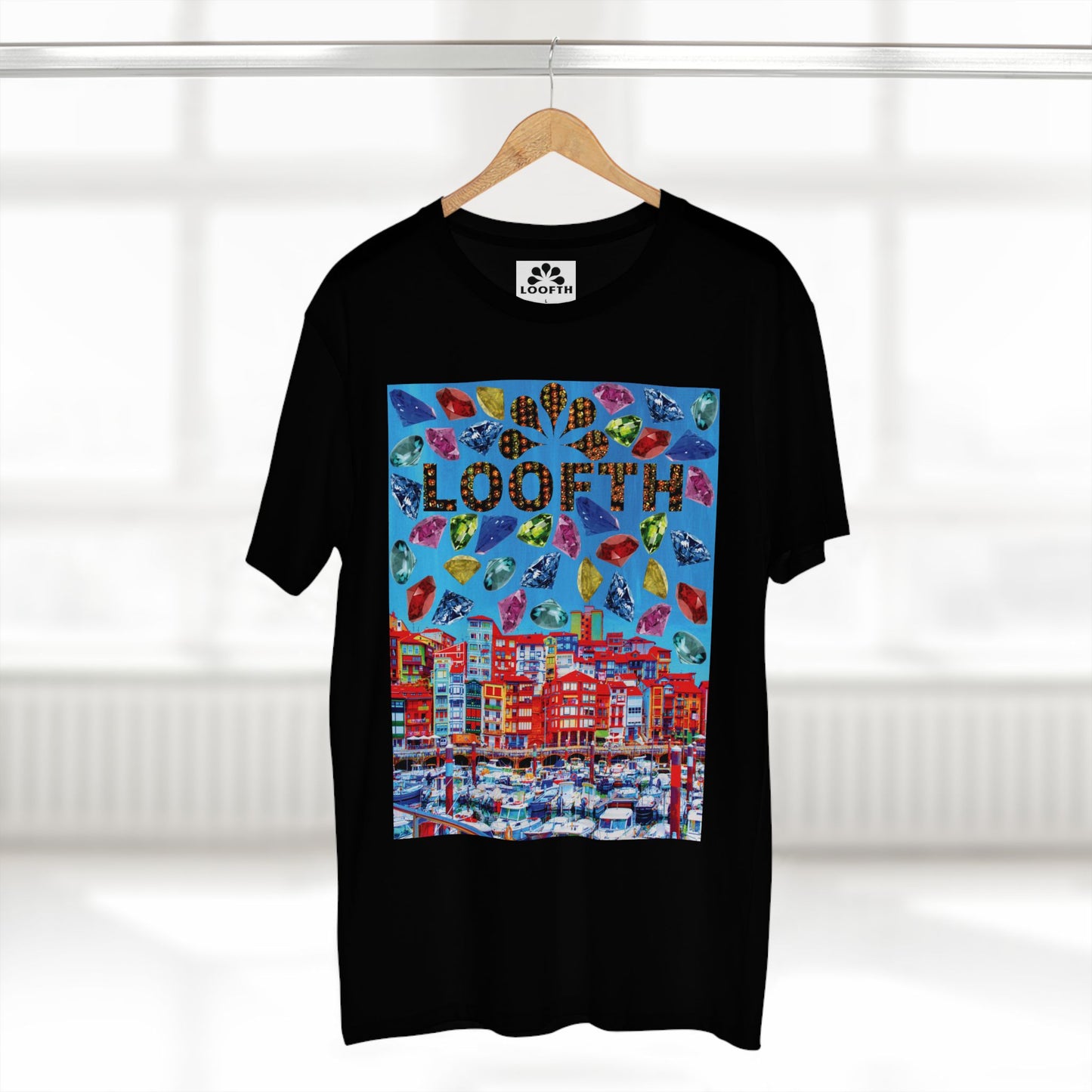 (M) Bijou Céleste Adult Staple T-Shirt