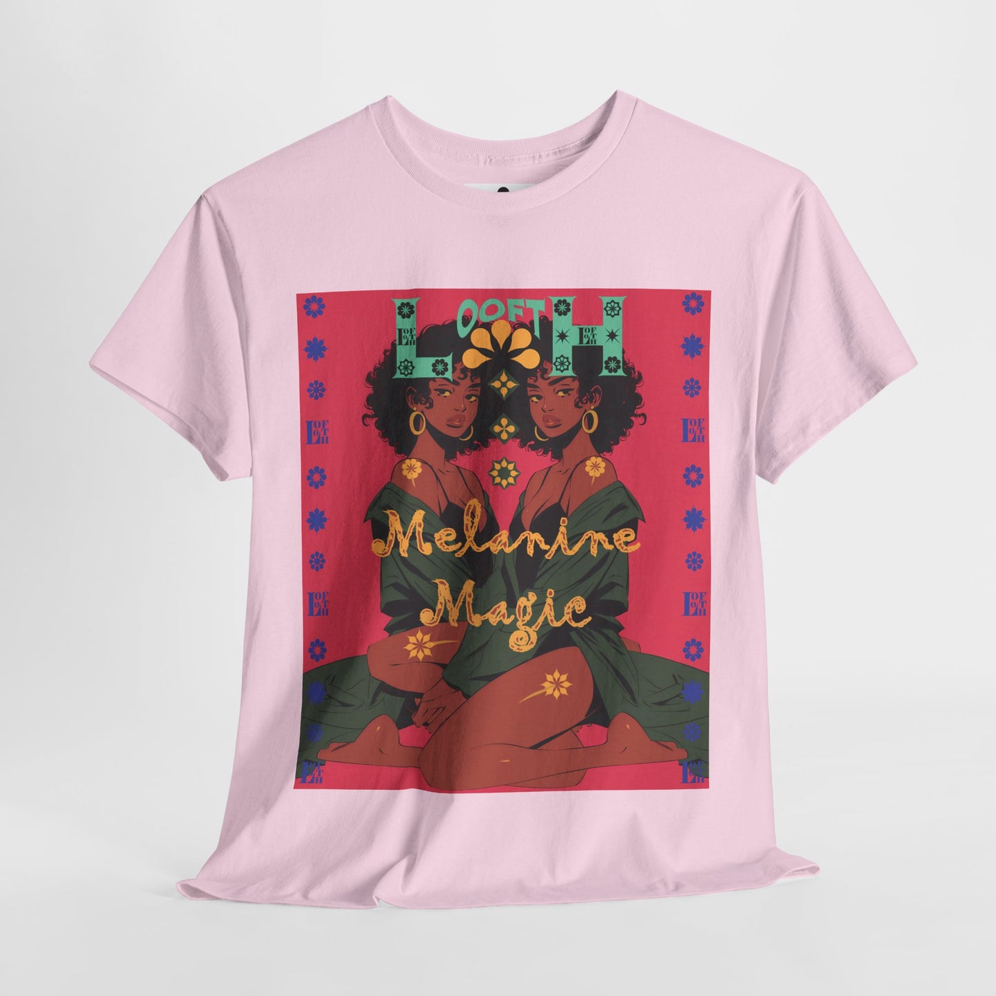 (F) Magie Ébène Unisex Heavy Cotton Tee