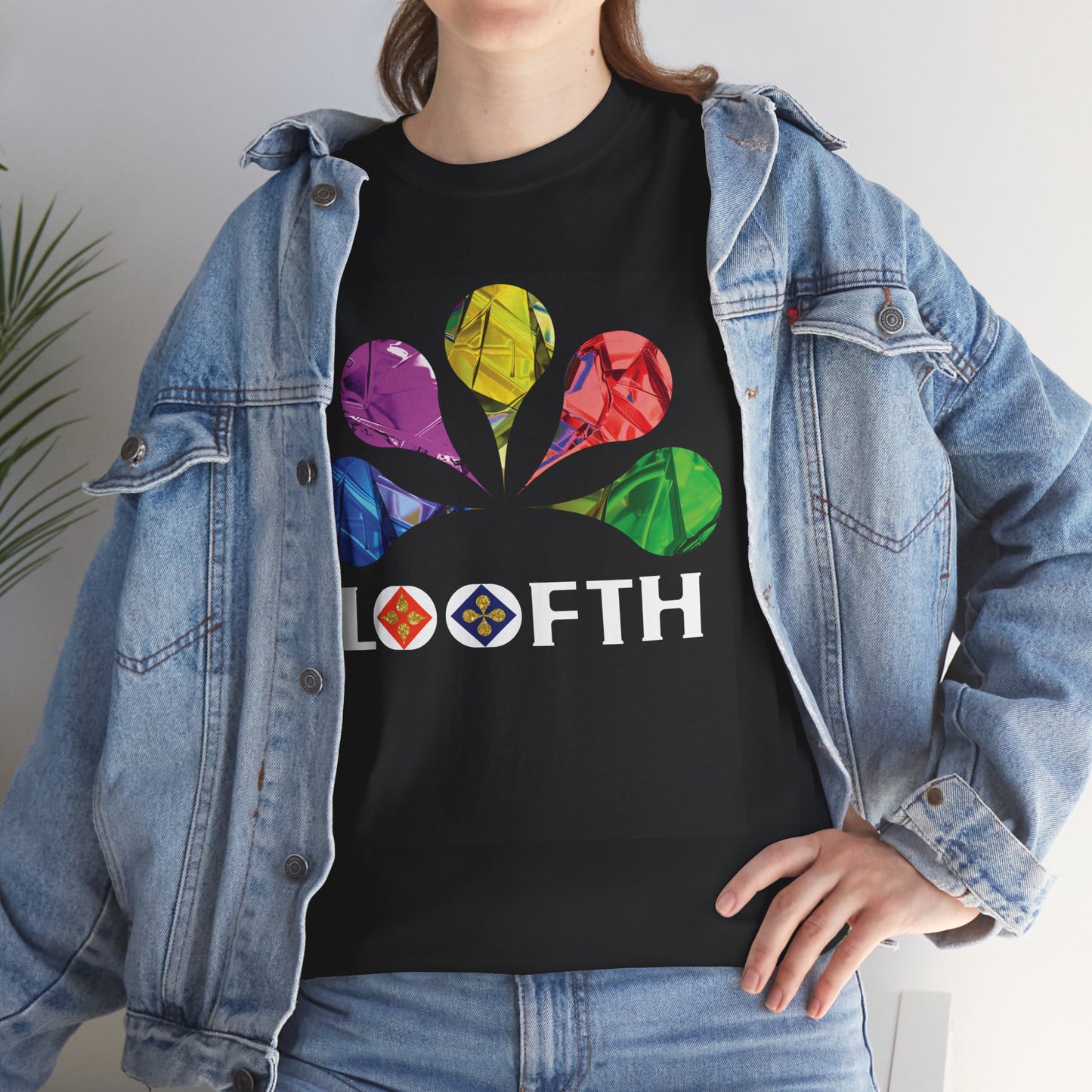 (F) Fleur Fantôme Unisex Heavy Cotton Tee