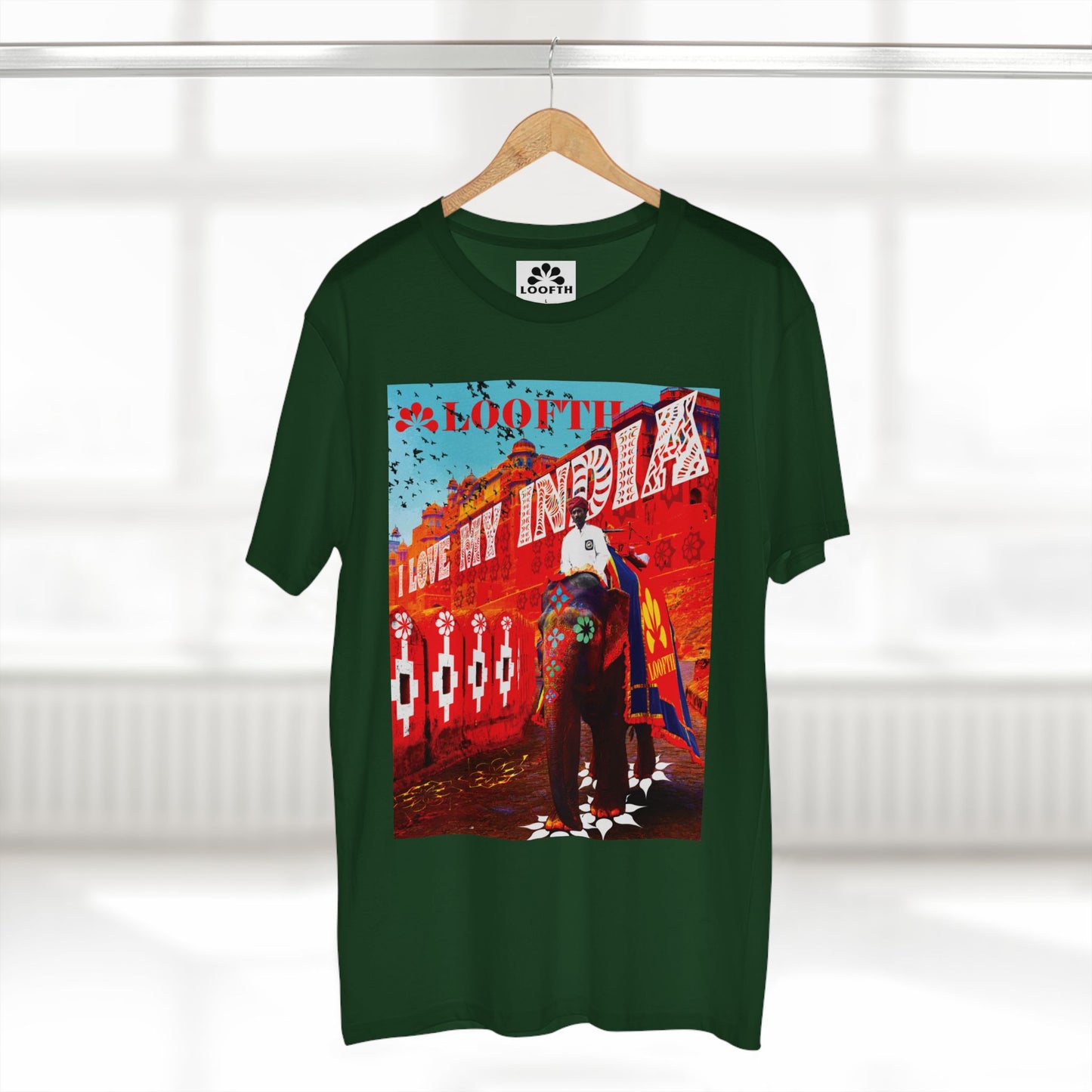 (M) Éléphant Raj Adult Staple T-Shirt