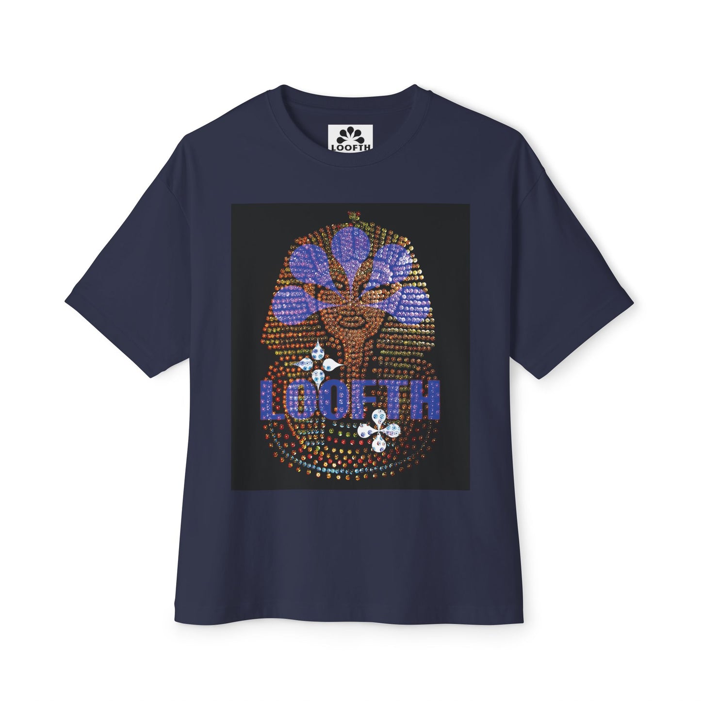 (F) Pharaon Azur Unisex Oversized Boxy Tee