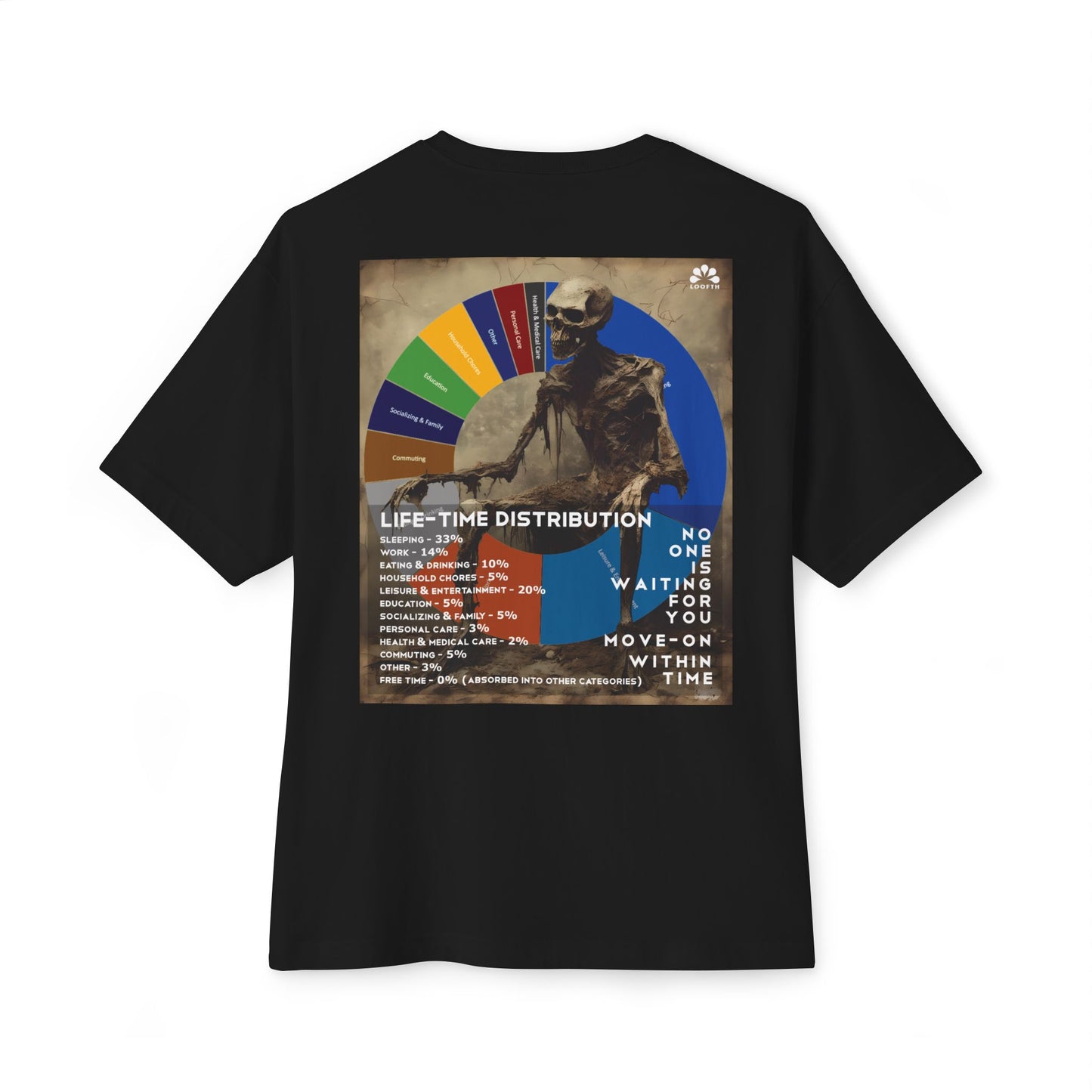 (M) Crâne Vivace Unisex Oversized Boxy Tee