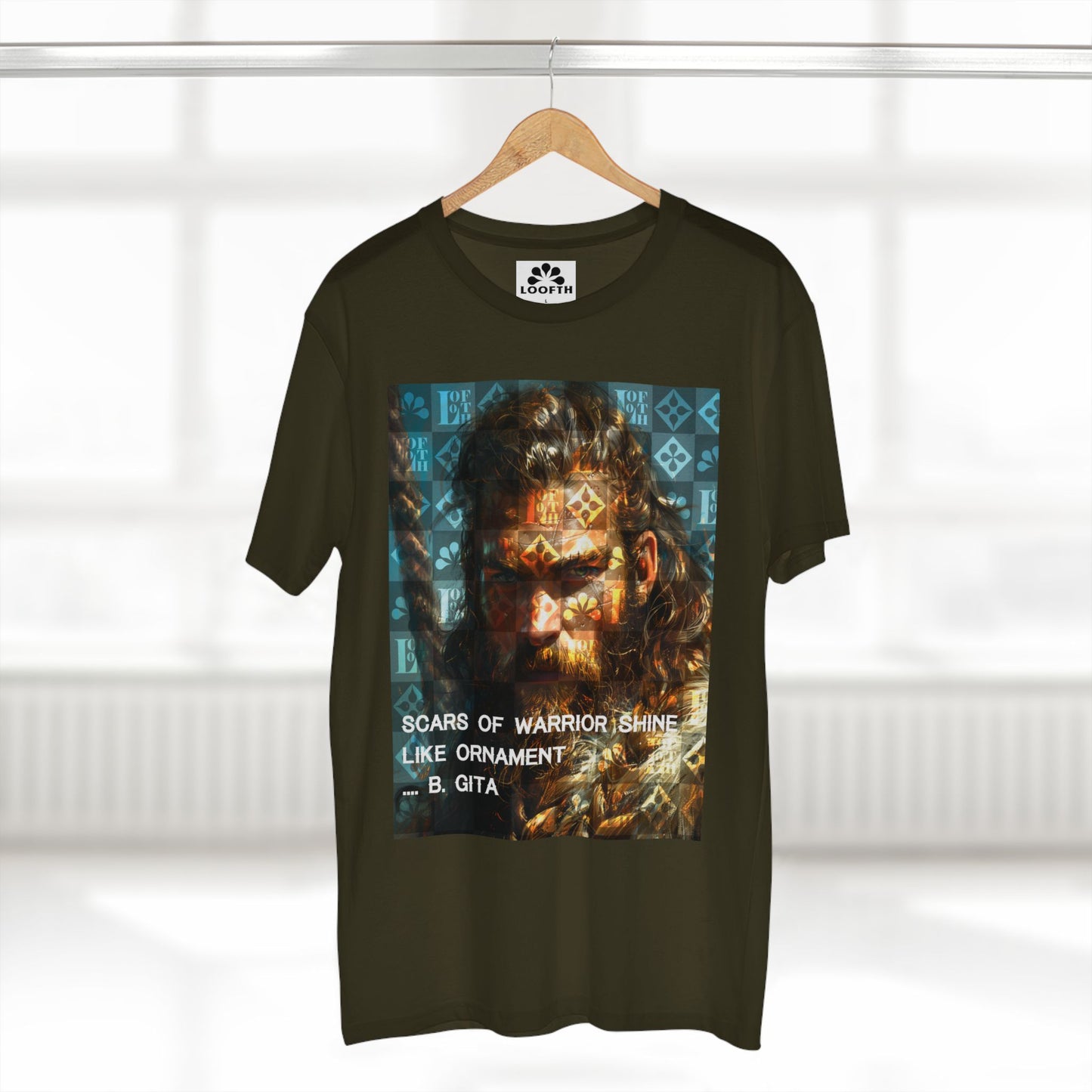 (M) Gita Guerrière Adult Staple Tee