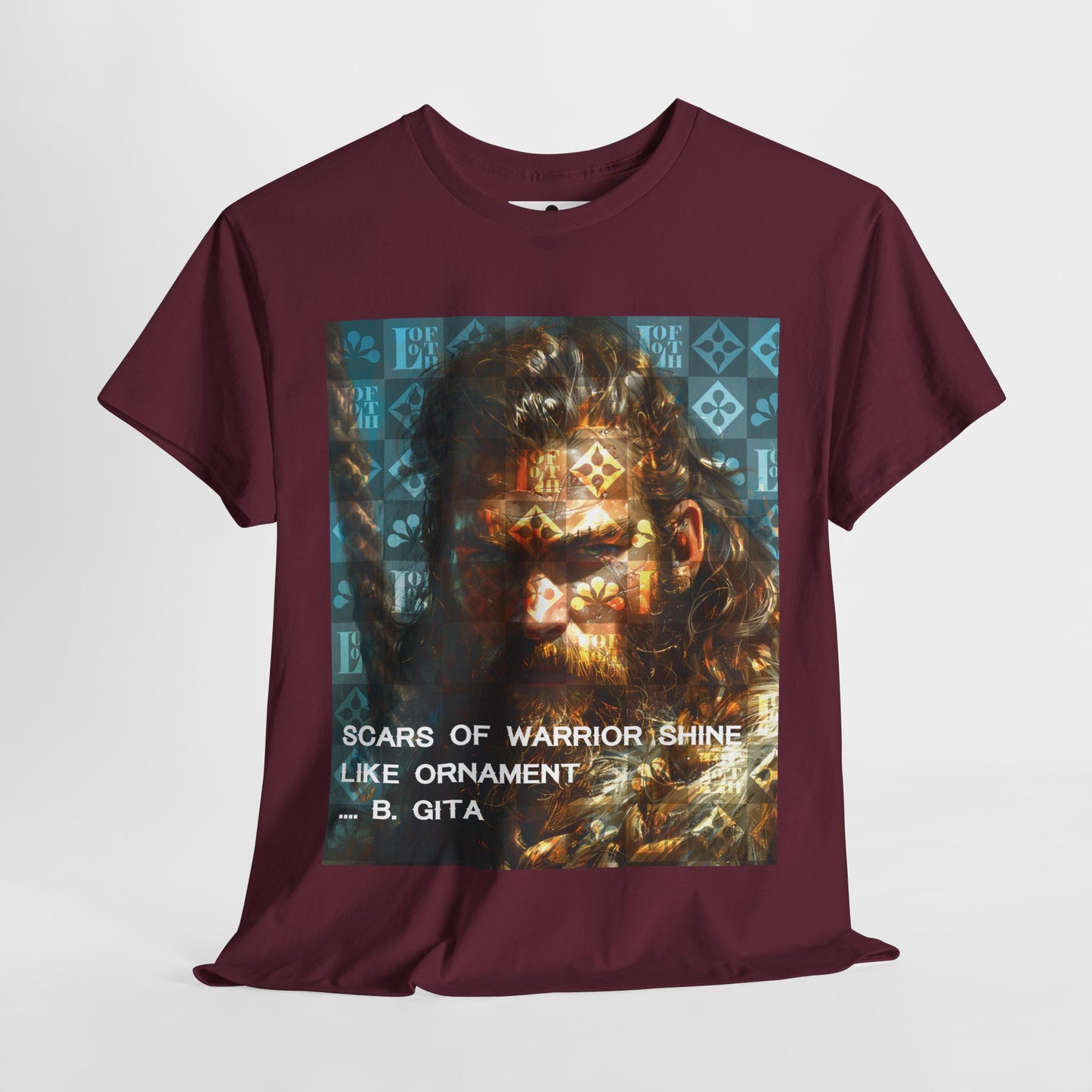 (M) Gita Guerrière Unisex Heavy Cotton Tee