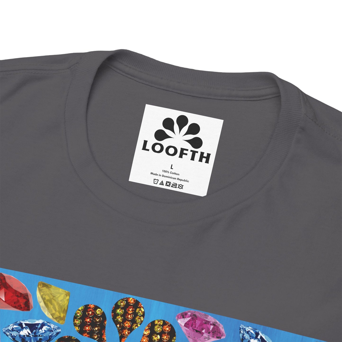 (M) Bijou Céleste Unisex Heavy Cotton Tee