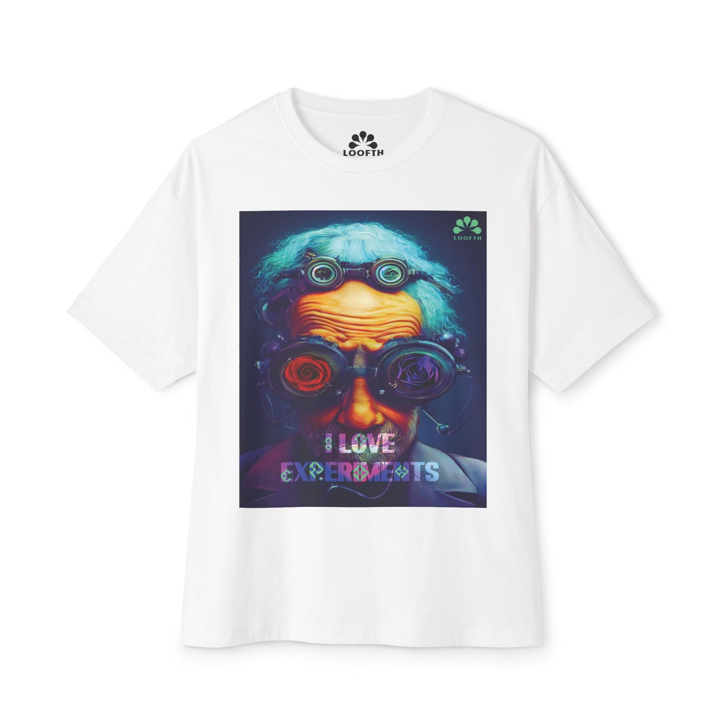 (M) Expérience Curieuse Unisex Oversized Boxy Tee