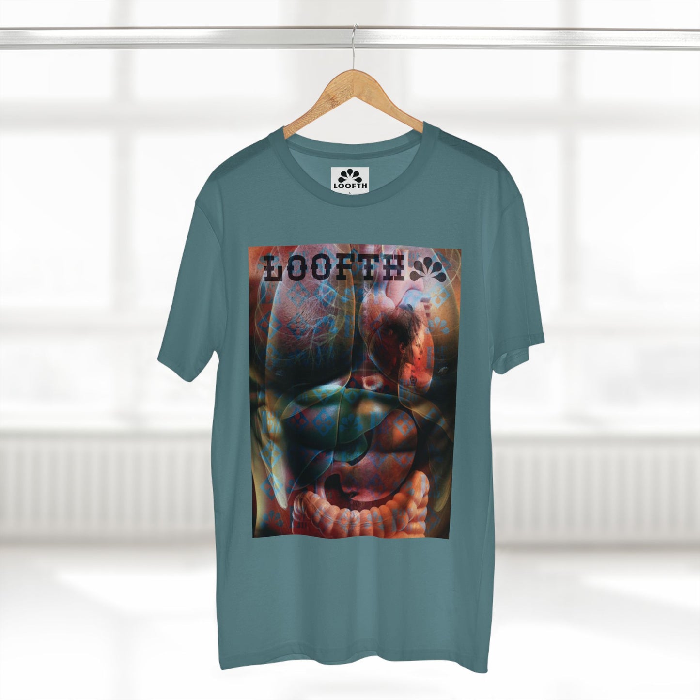 (M) Édifice Lumière Adult Staple Tee