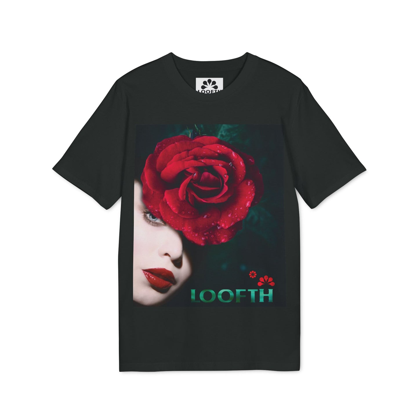 (F) Rosé de Mystique Unisex Organic Combed Cotton Medium Fit T-shirt