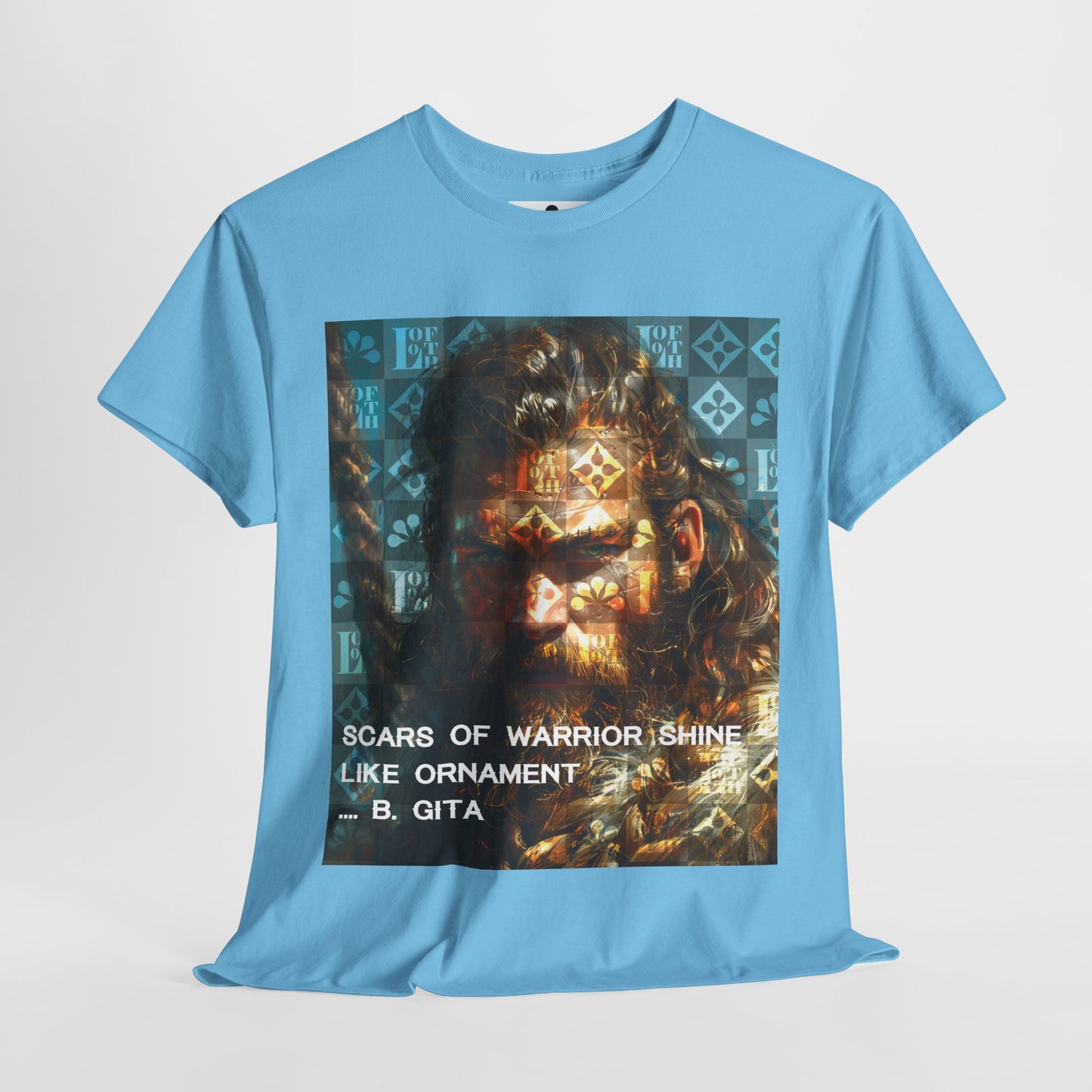 (M) Gita Guerrière Unisex Heavy Cotton Tee