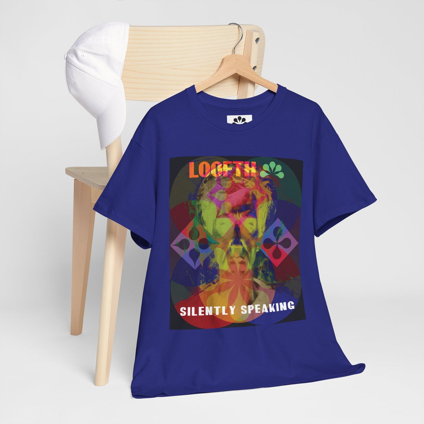 (M) Vibrance Silencieuse Unisex Heavy Cotton Tee
