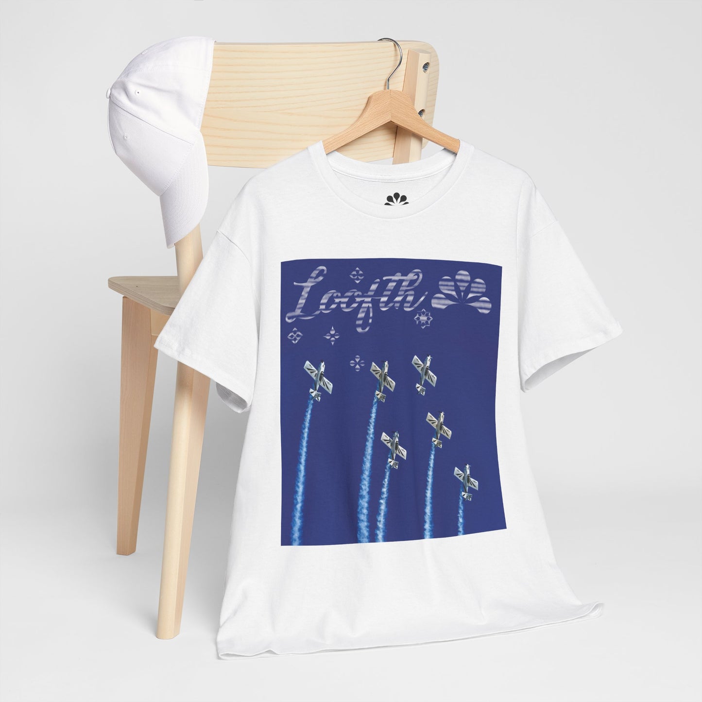(F) Aile Céleste Unisex Heavy Cotton Tee