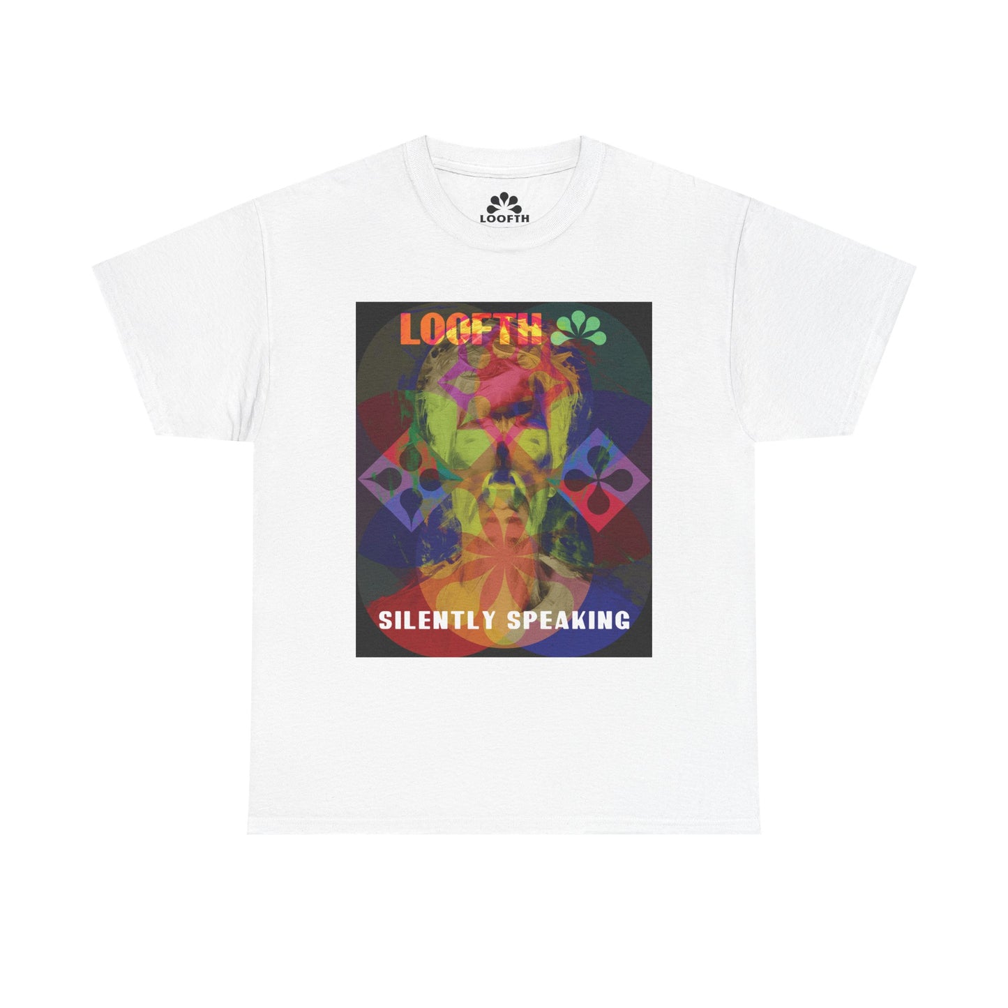 (M) Vibrance Silencieuse Unisex Heavy Cotton Tee