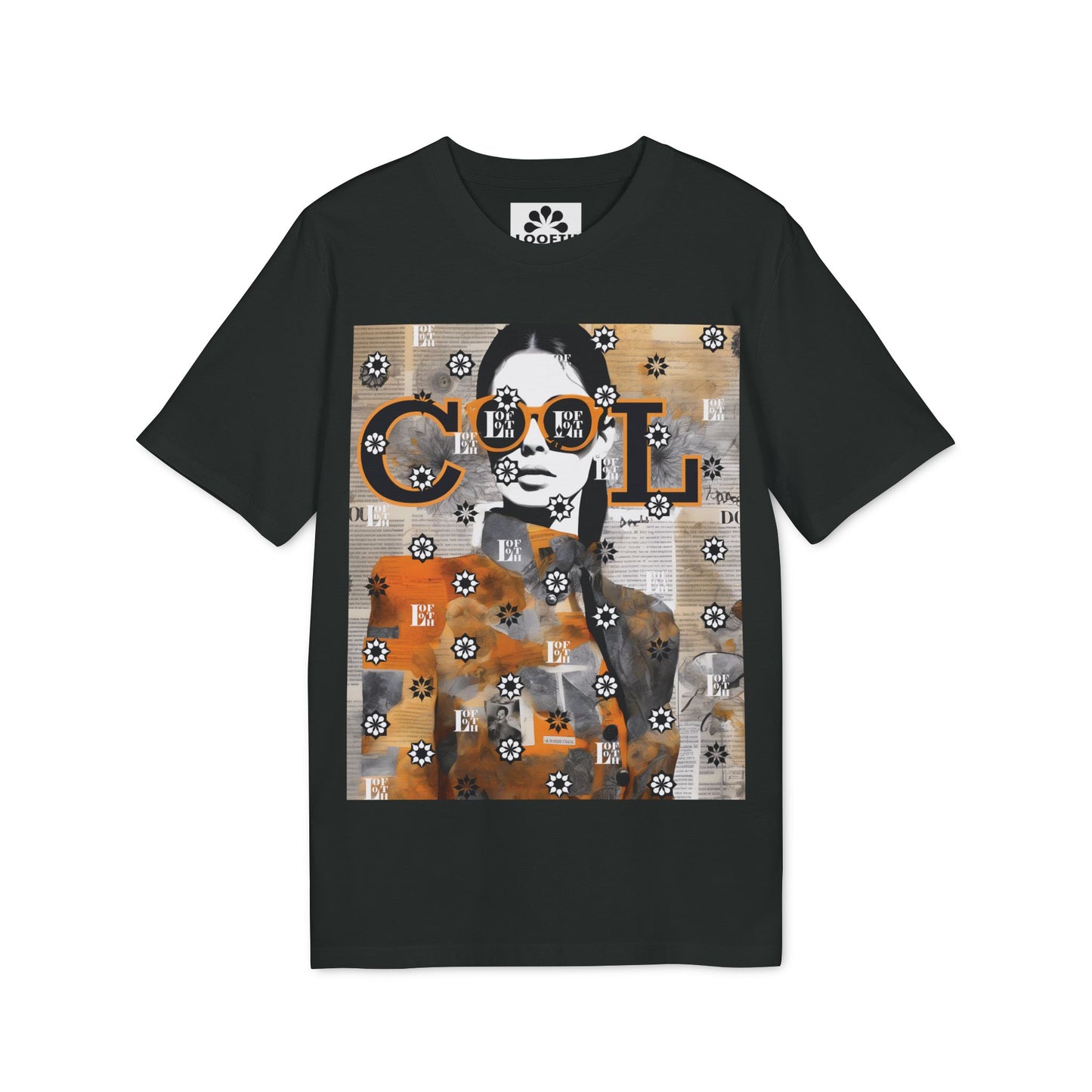 (F) Lunettes Chic Unisex Organic Combed Cotton Medium Fit T-shirt