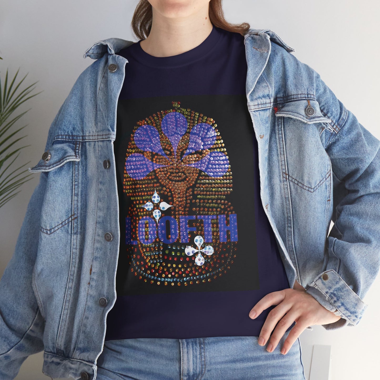 (F) Pharaon Azur Unisex Heavy Cotton Tee