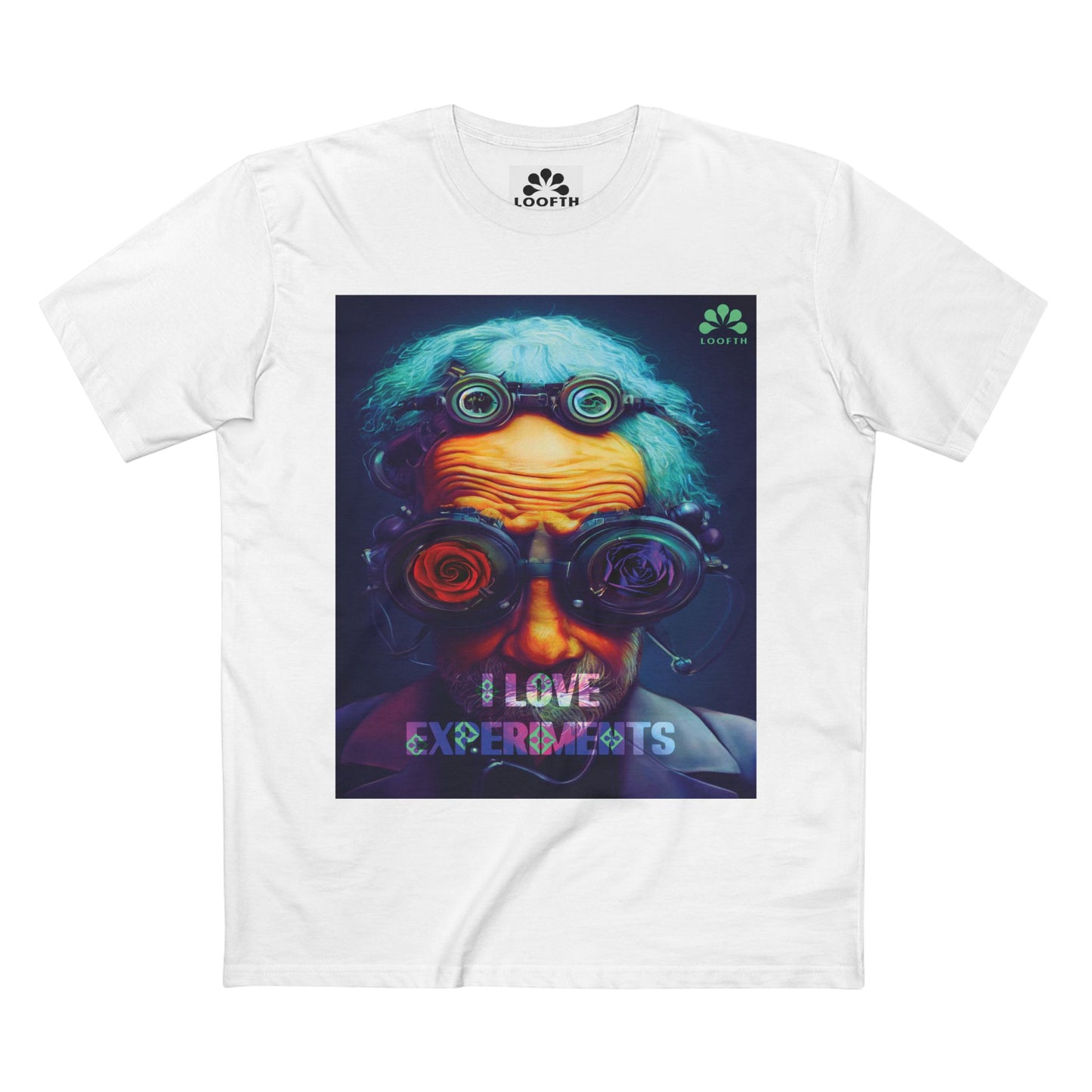 (M) Expérience Curieuse Adult Staple T-Shirt
